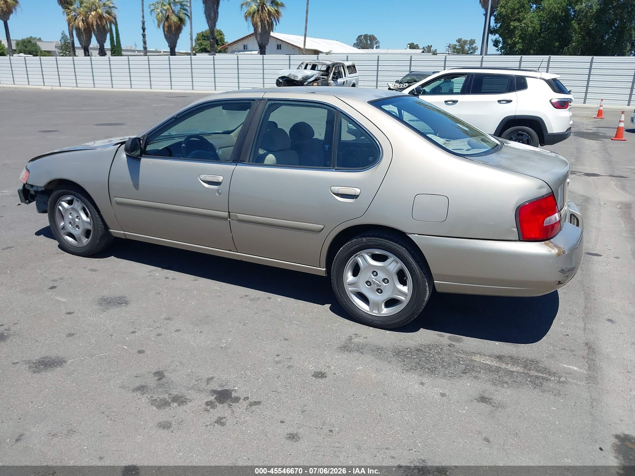 2000 Nissan Altima Gle/gxe/se/xe Cream vin: 1N4DL01D8YC240326