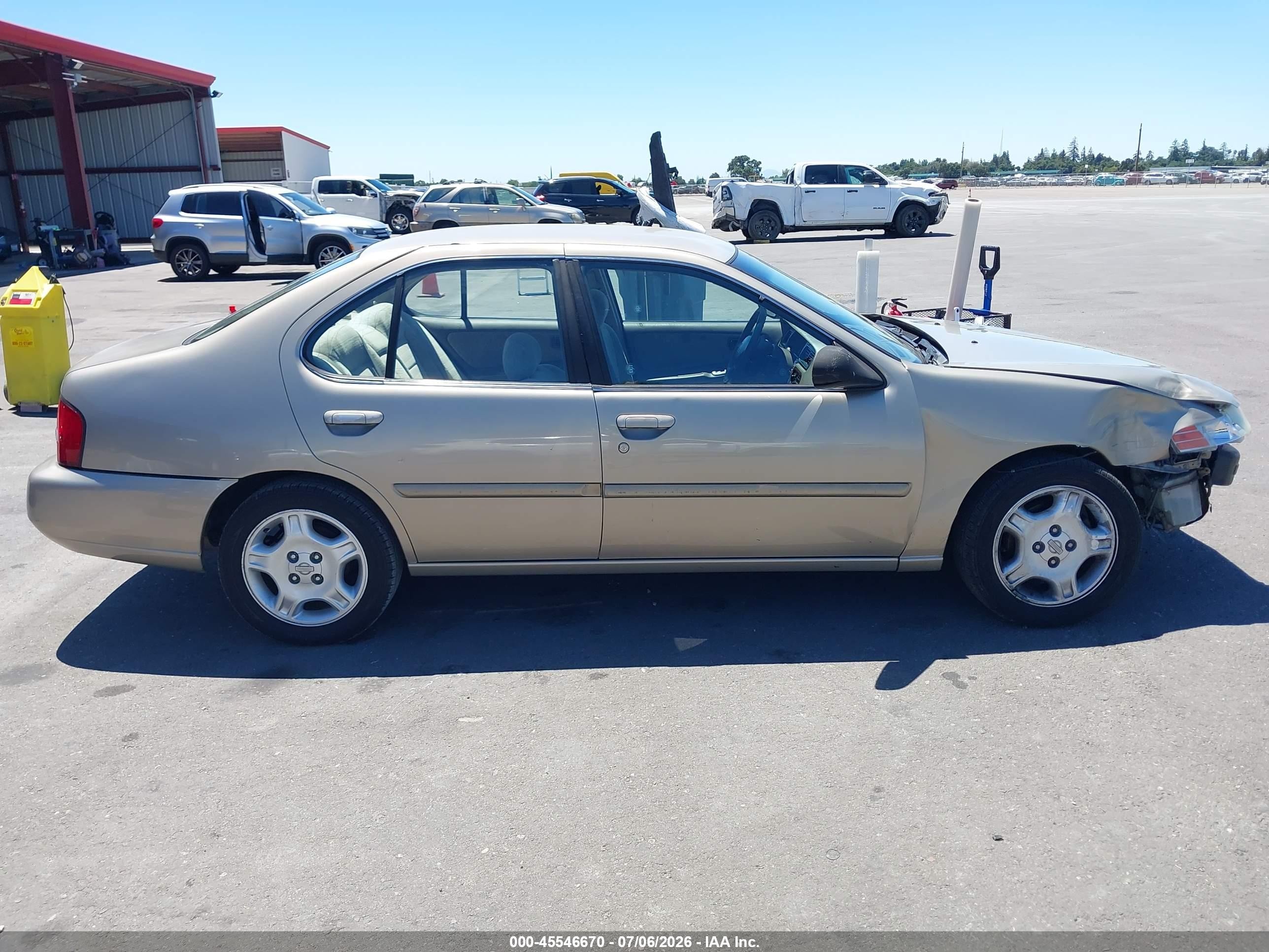 2000 Nissan Altima Gle/gxe/se/xe Cream vin: 1N4DL01D8YC240326