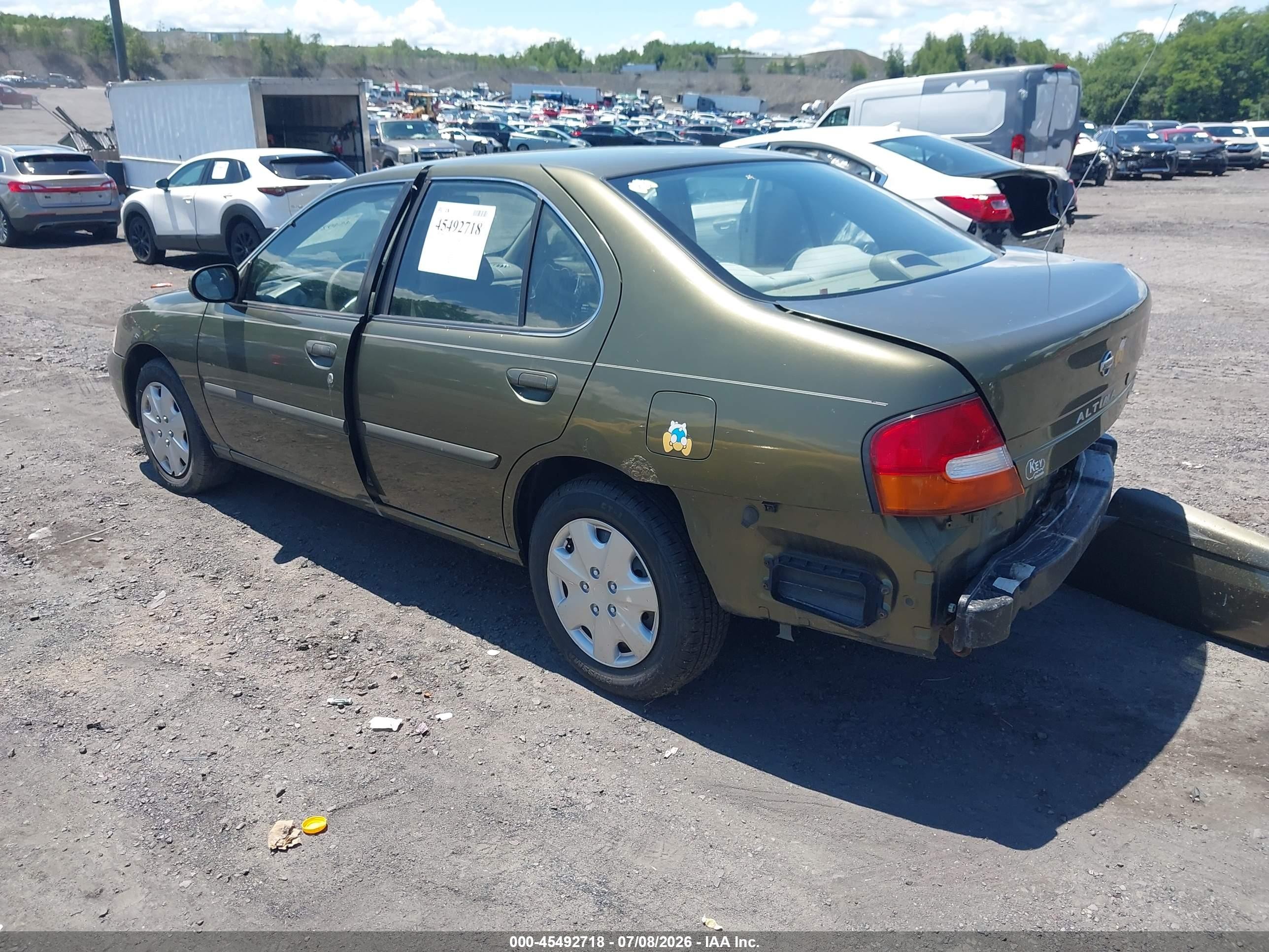 1998 Nissan Altima   Зеленый vin: 1N4DL01D9WC100766