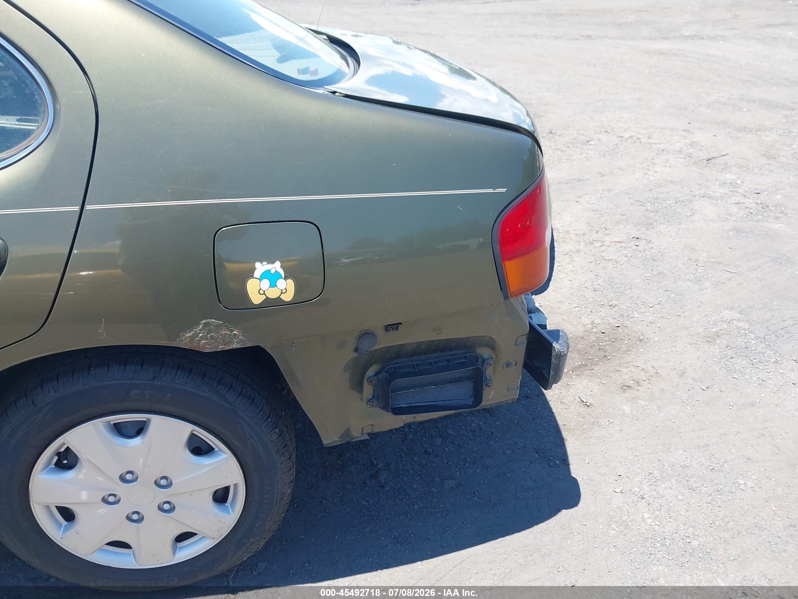 1998 Nissan Altima   Зеленый vin: 1N4DL01D9WC100766