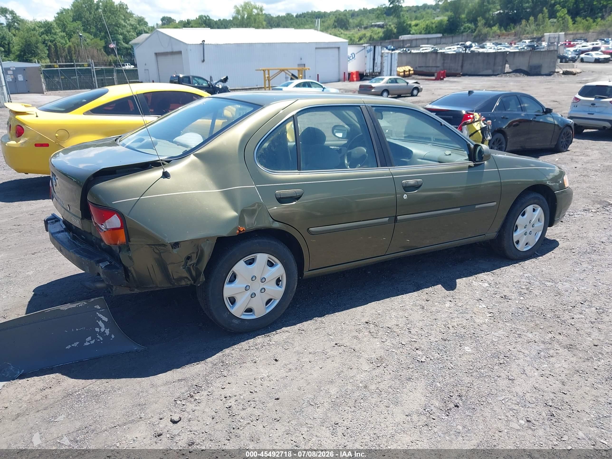 1998 Nissan Altima   Зеленый vin: 1N4DL01D9WC100766