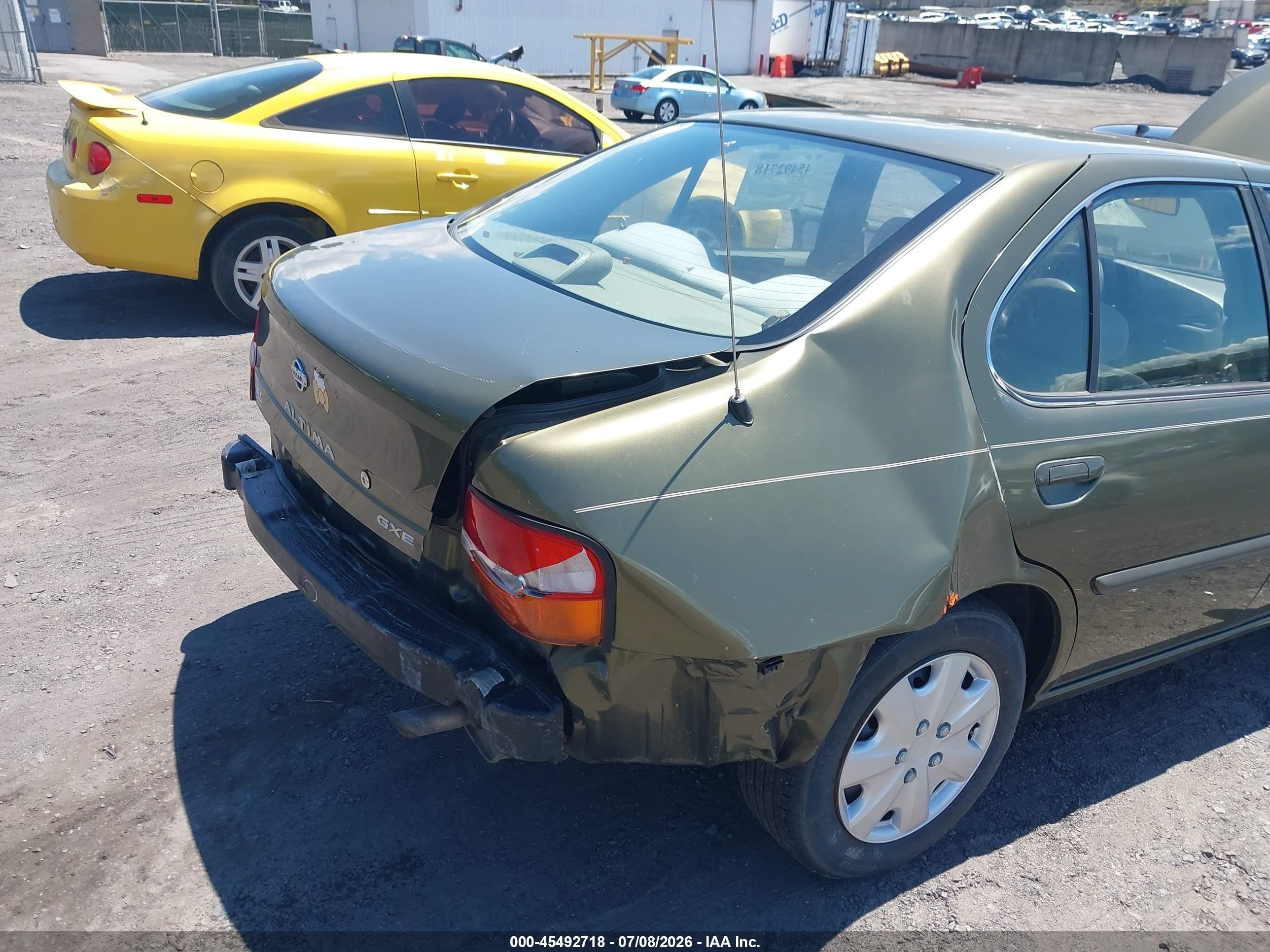 1998 Nissan Altima   Зеленый vin: 1N4DL01D9WC100766