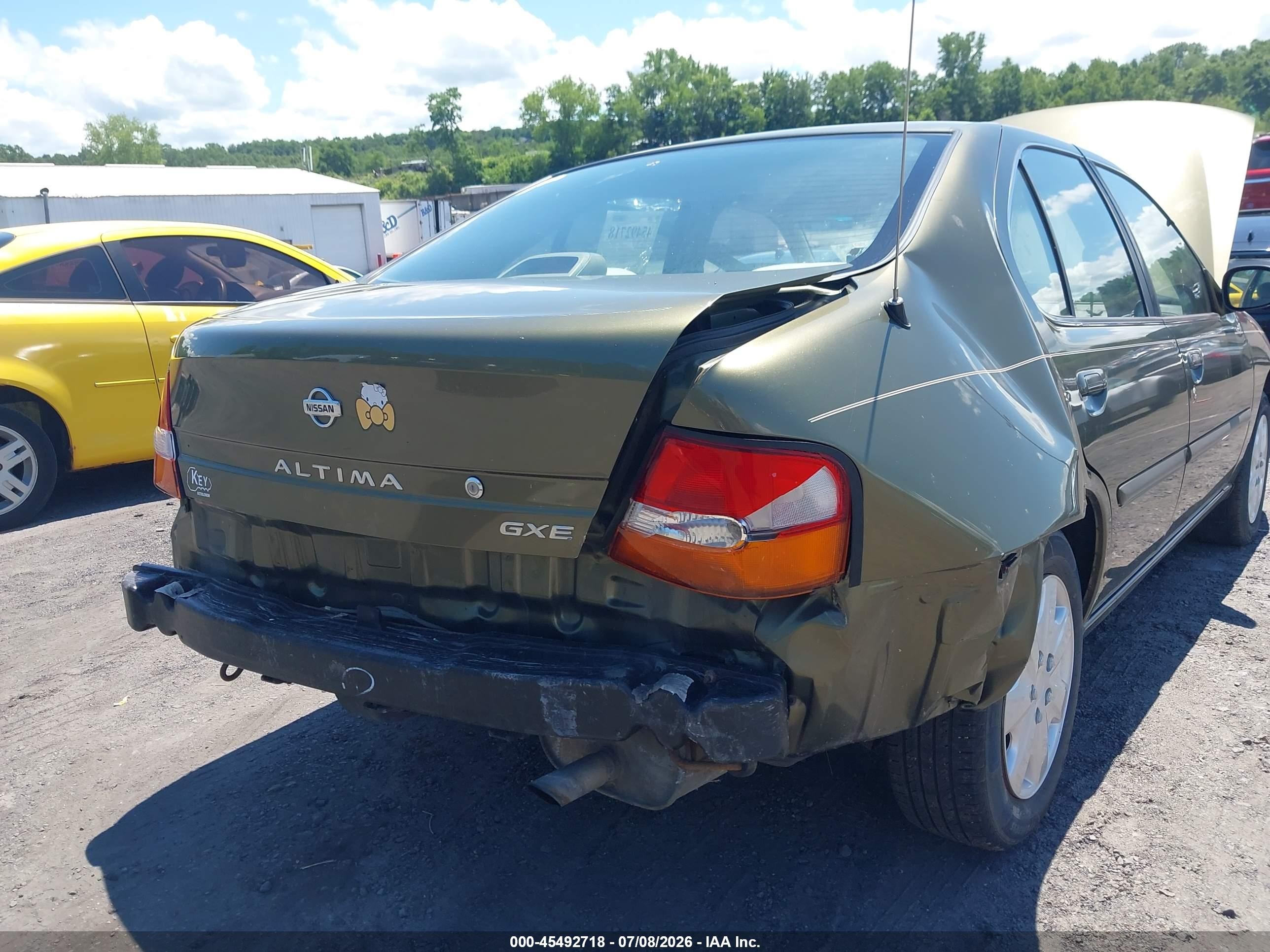 1998 Nissan Altima   Зеленый vin: 1N4DL01D9WC100766