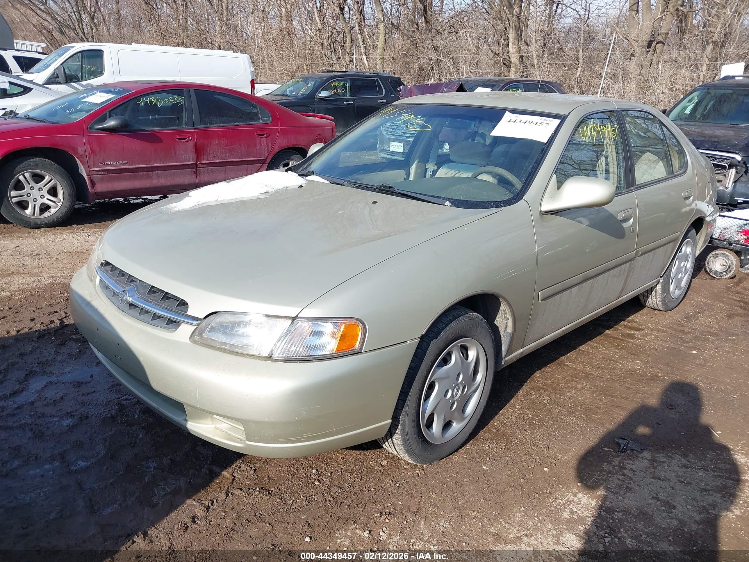 1999 Nissan Altima Gle/gxe/se/se-l/xe Gold vin: 1N4DL01D9XC102972