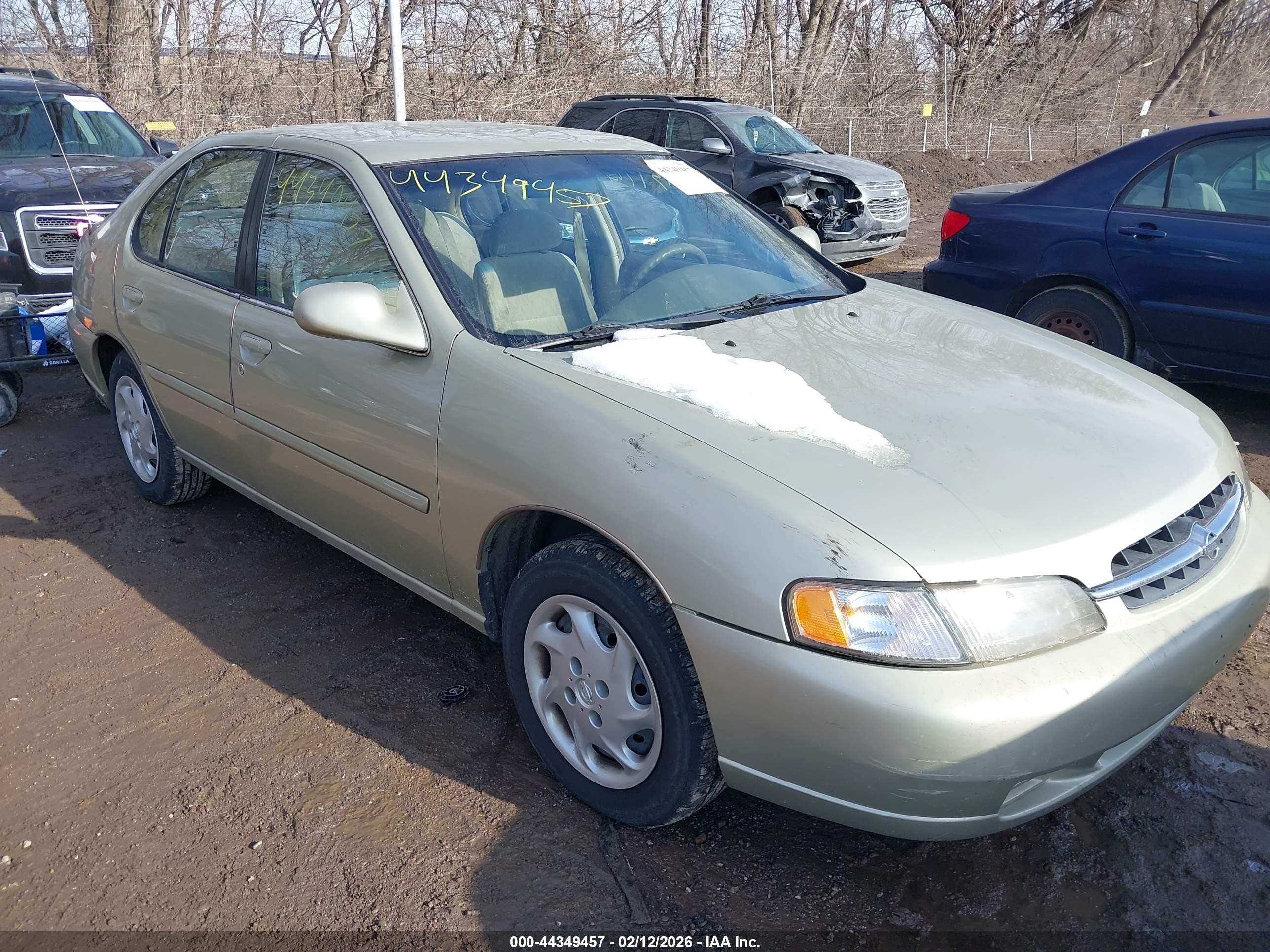 1999 Nissan Altima Gle/gxe/se/se-l/xe Gold vin: 1N4DL01D9XC102972