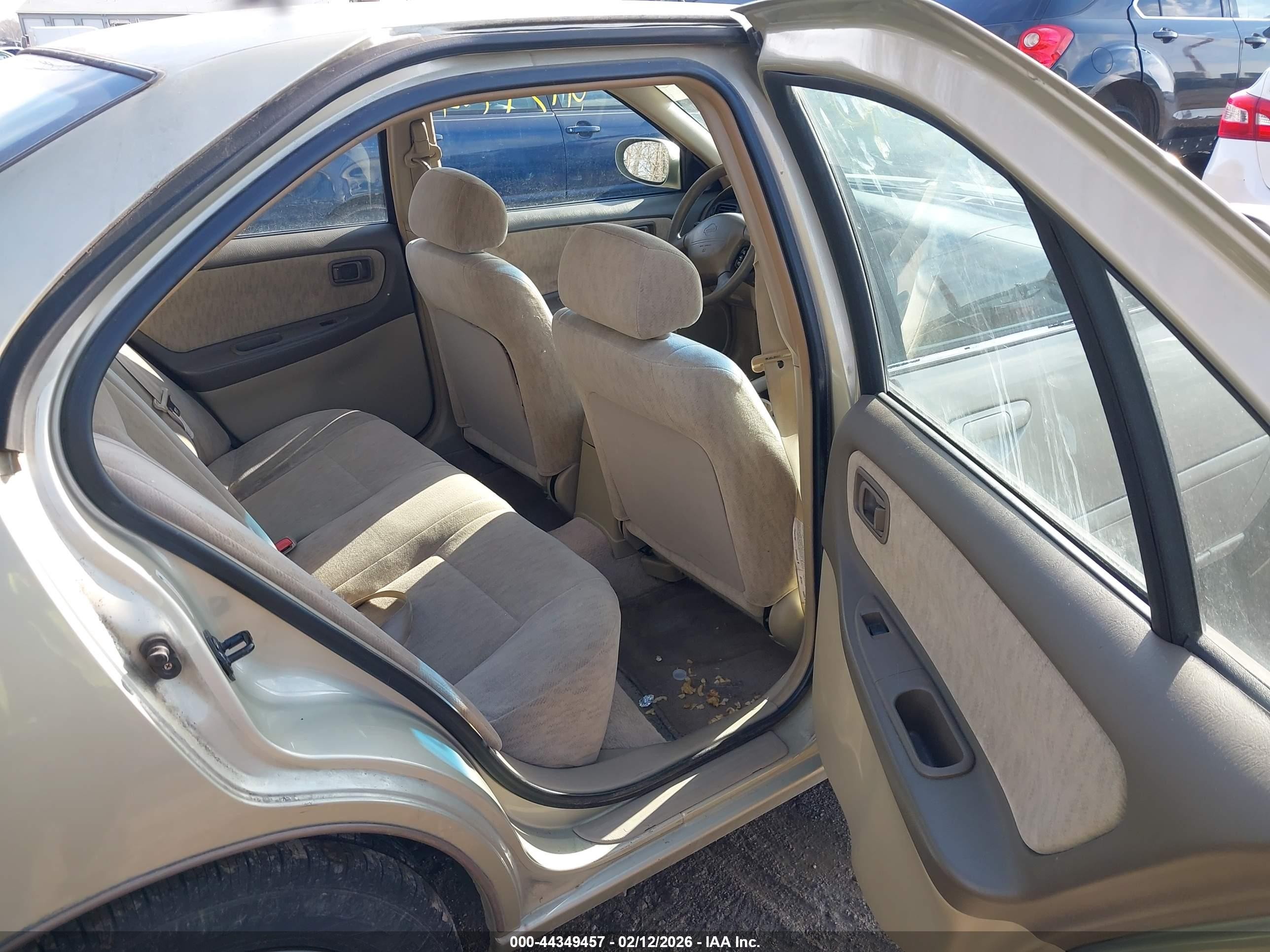 1999 Nissan Altima Gle/gxe/se/se-l/xe Gold vin: 1N4DL01D9XC102972