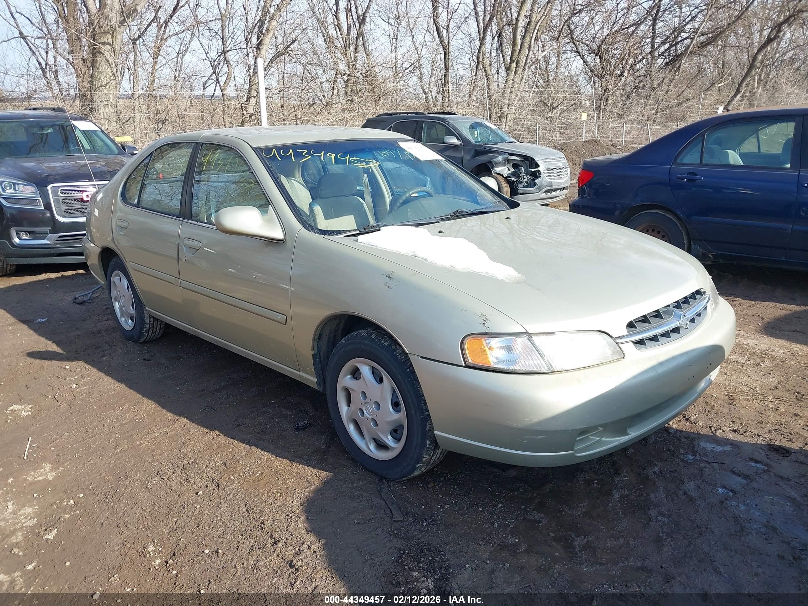 1999 Nissan Altima Gle/gxe/se/se-l/xe Gold vin: 1N4DL01D9XC102972
