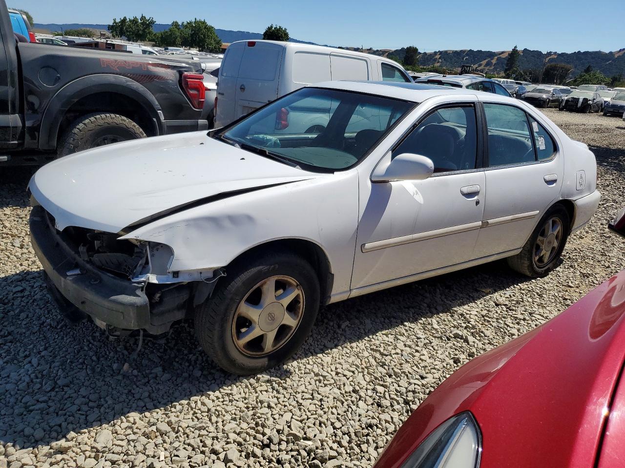 1999 Nissan Altima Xe White vin: 1N4DL01D9XC140993