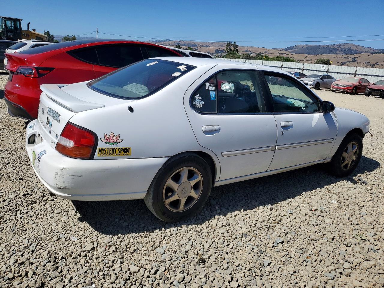 1999 Nissan Altima Xe White vin: 1N4DL01D9XC140993