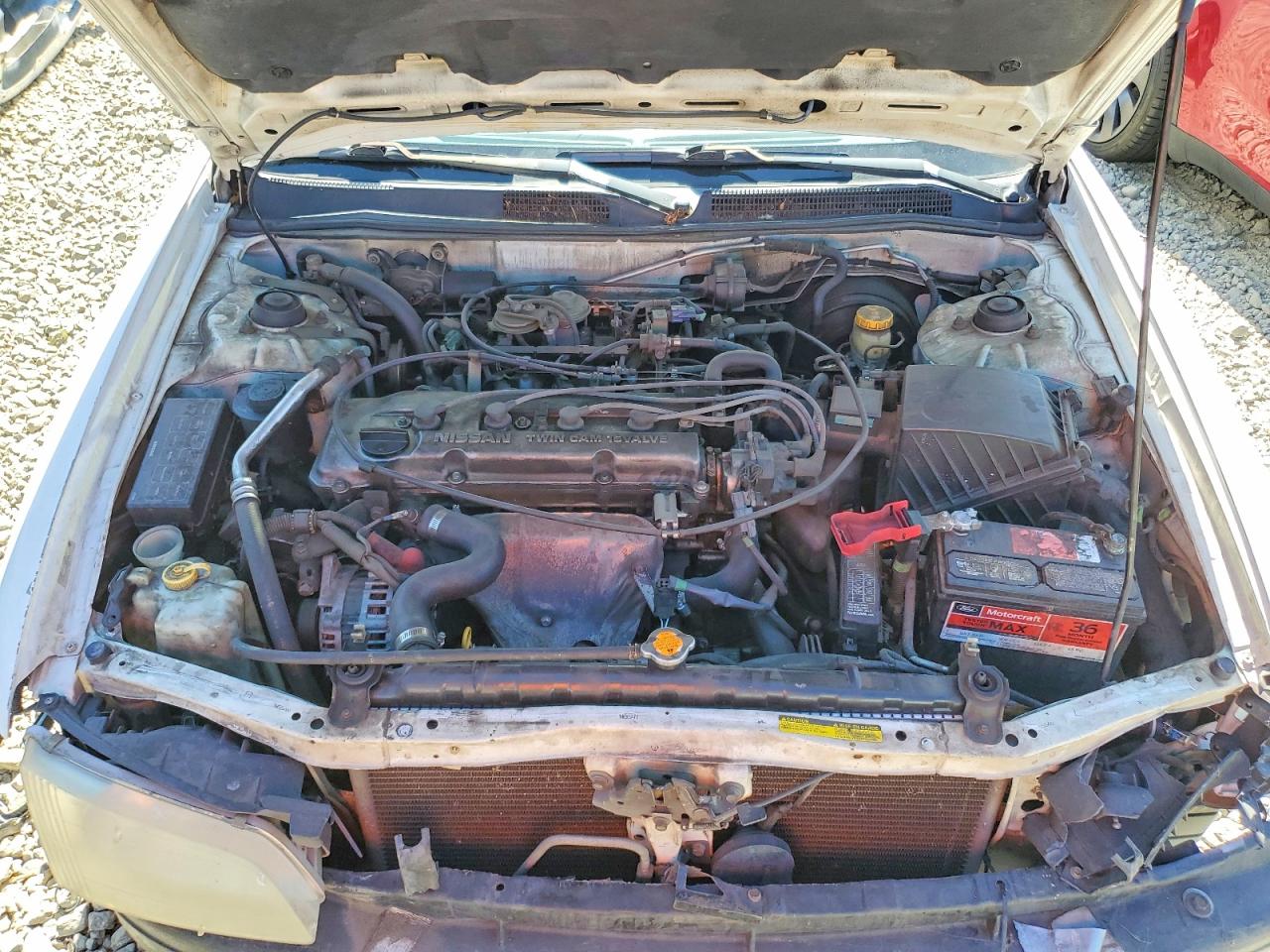 1999 Nissan Altima Xe White vin: 1N4DL01D9XC140993