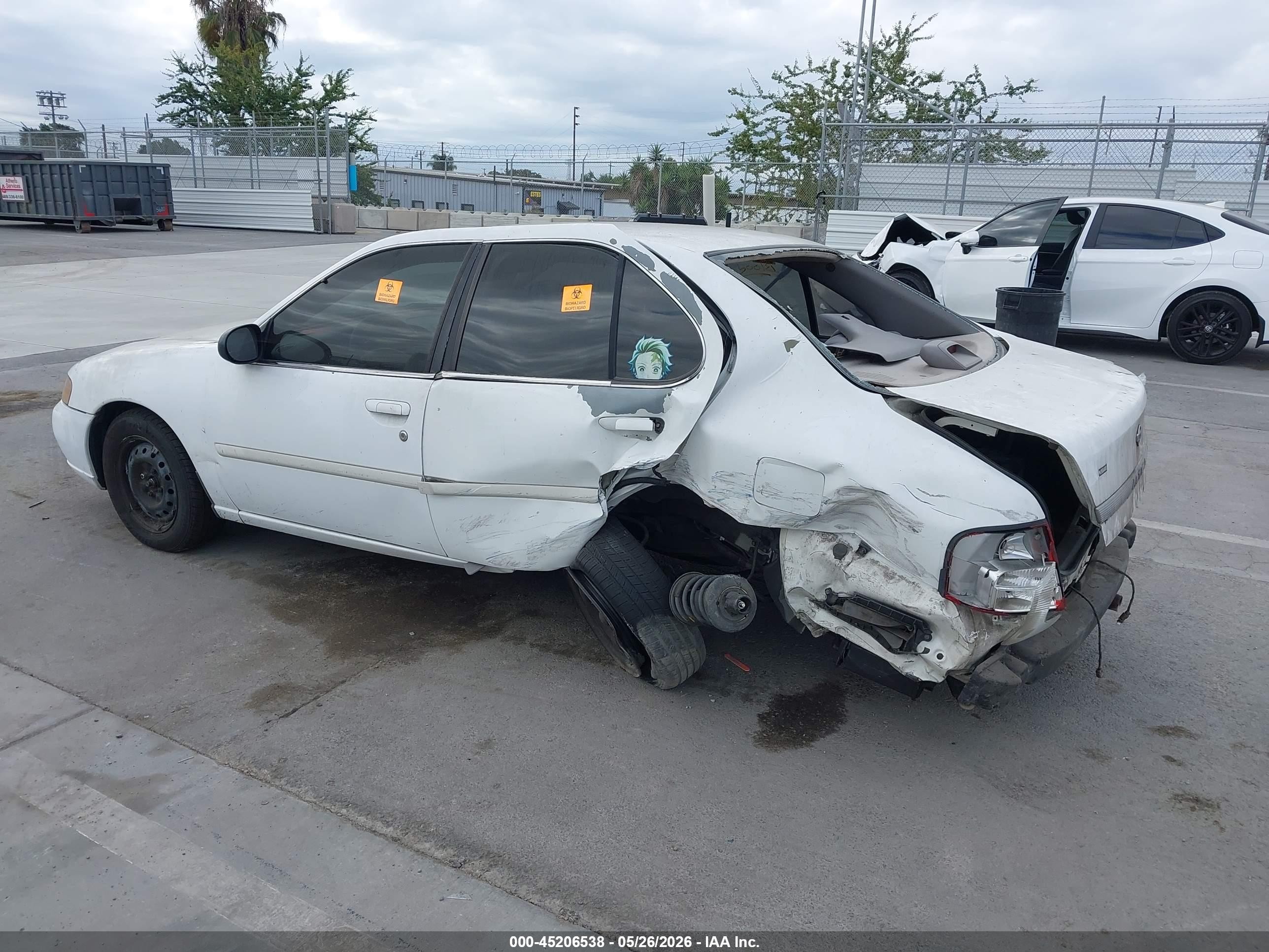 2000 Nissan Altima Gle/gxe/se/xe Белый vin: 1N4DL01D9YC113293