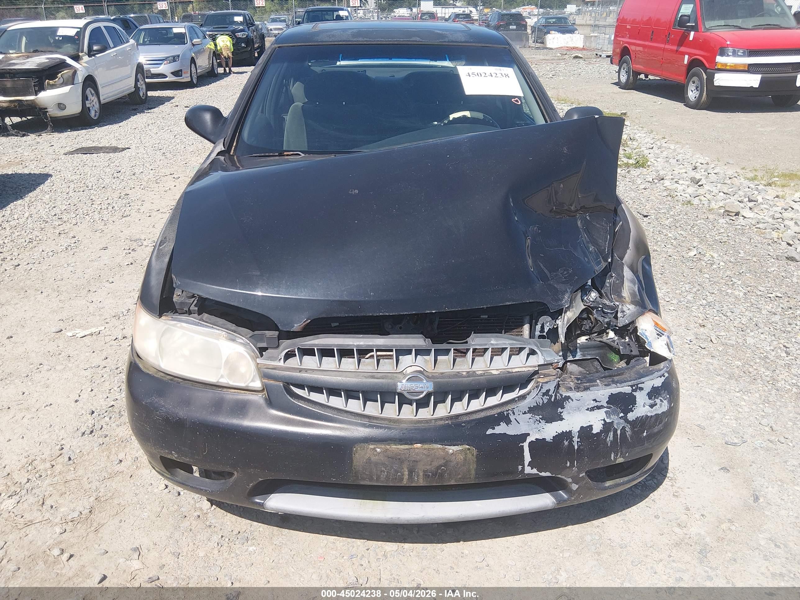 2000 Nissan Altima Gle/gxe/se/xe Black vin: 1N4DL01D9YC154328