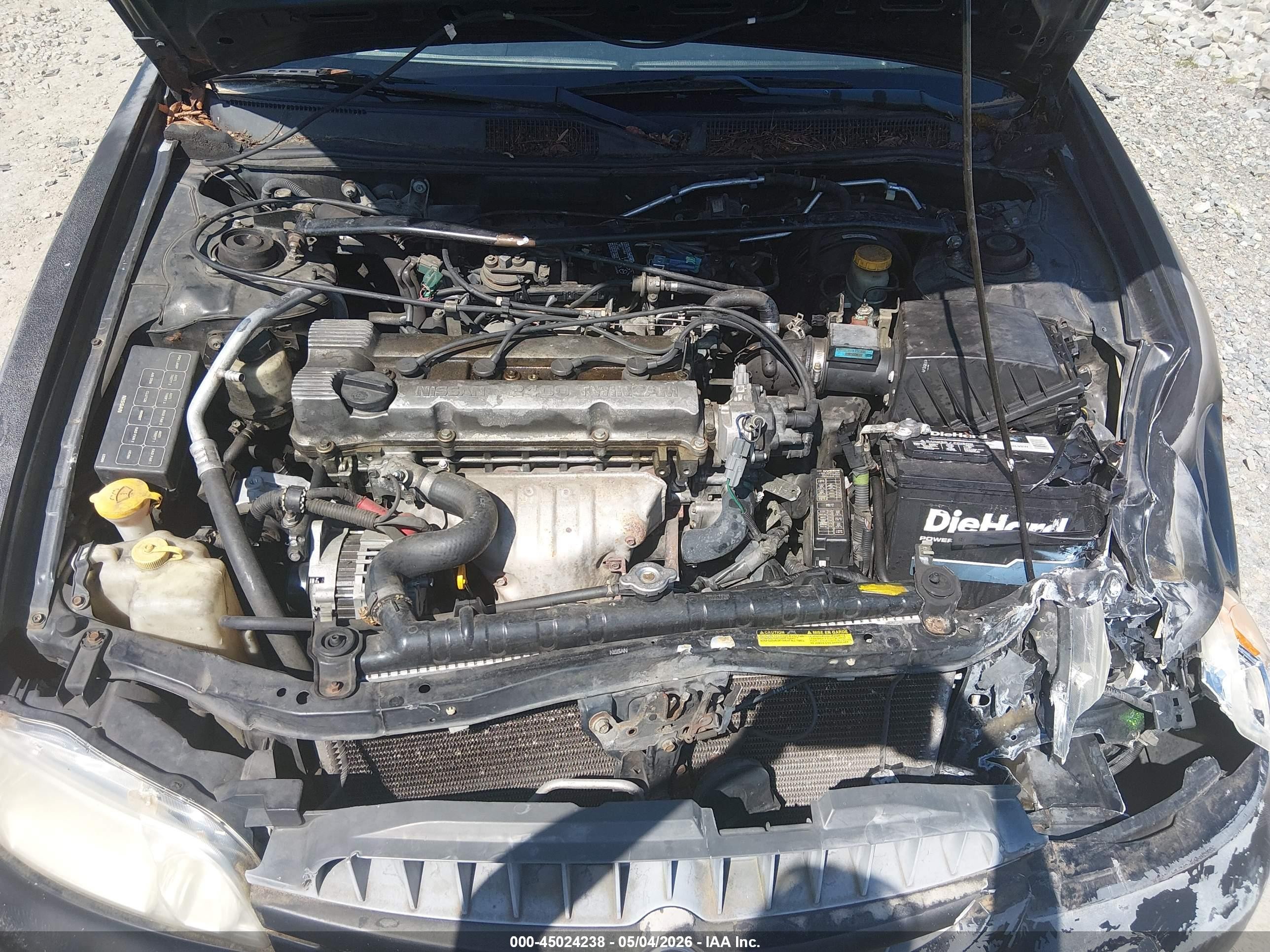 2000 Nissan Altima Gle/gxe/se/xe Black vin: 1N4DL01D9YC154328