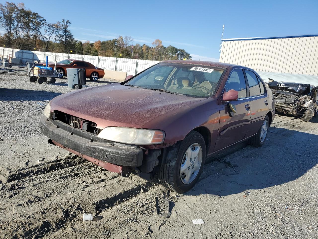 2000 Nissan Altima Xe Maroon vin: 1N4DL01D9YC217671