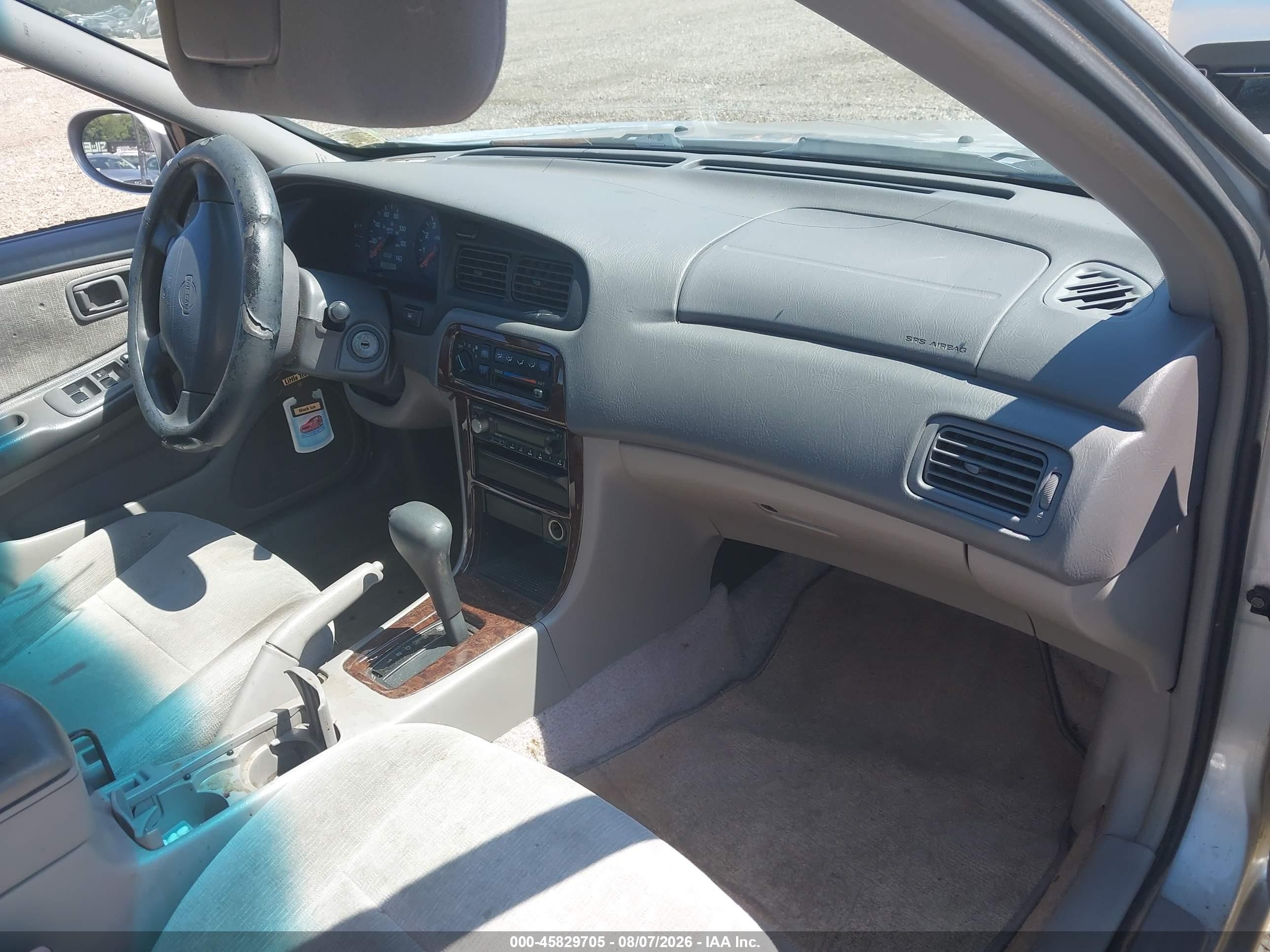 2000 Nissan Altima Xe/gxe/se/gle Silver vin: 1N4DL01DOYC174841