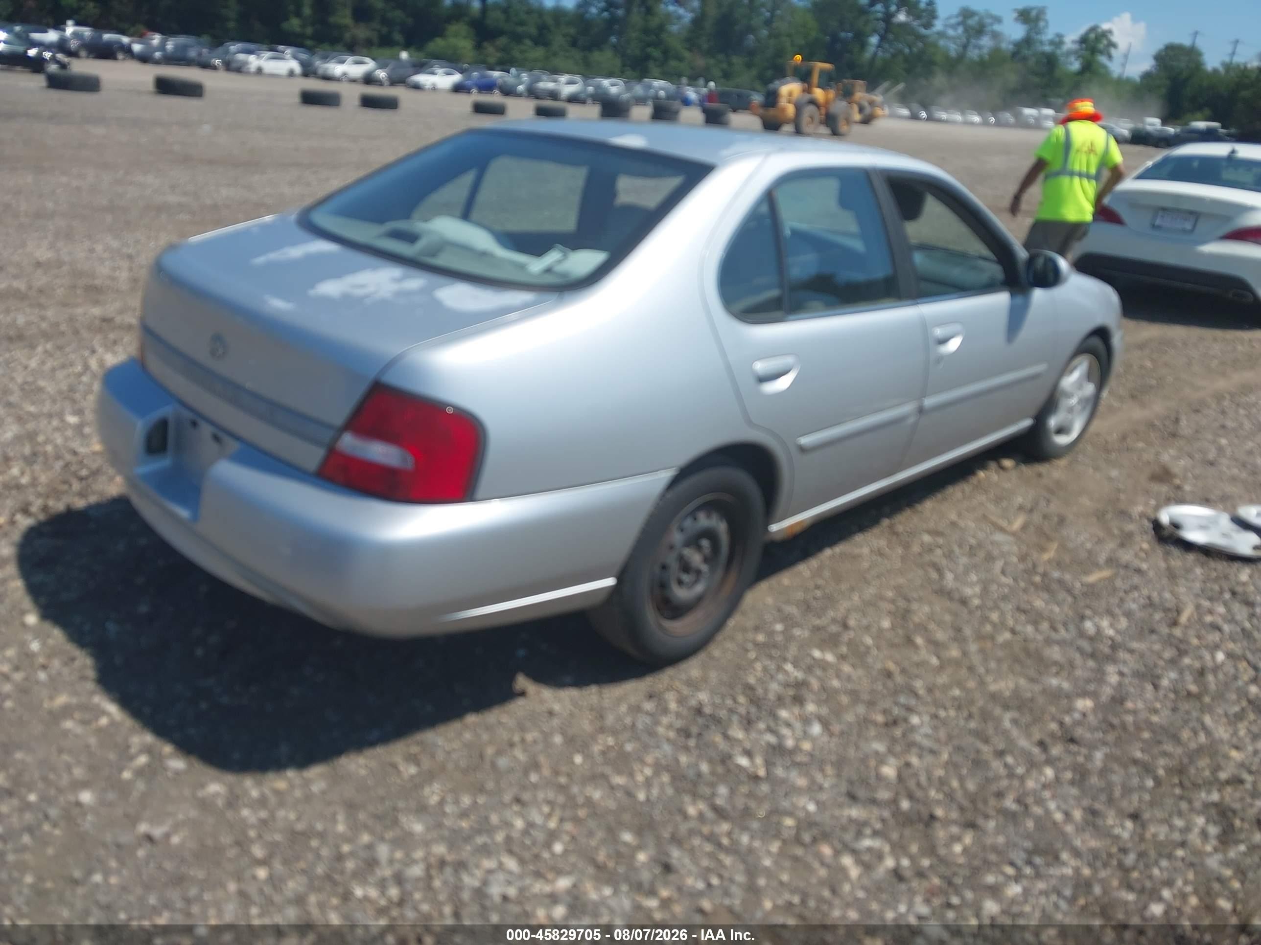 2000 Nissan Altima Xe/gxe/se/gle Silver vin: 1N4DL01DOYC174841
