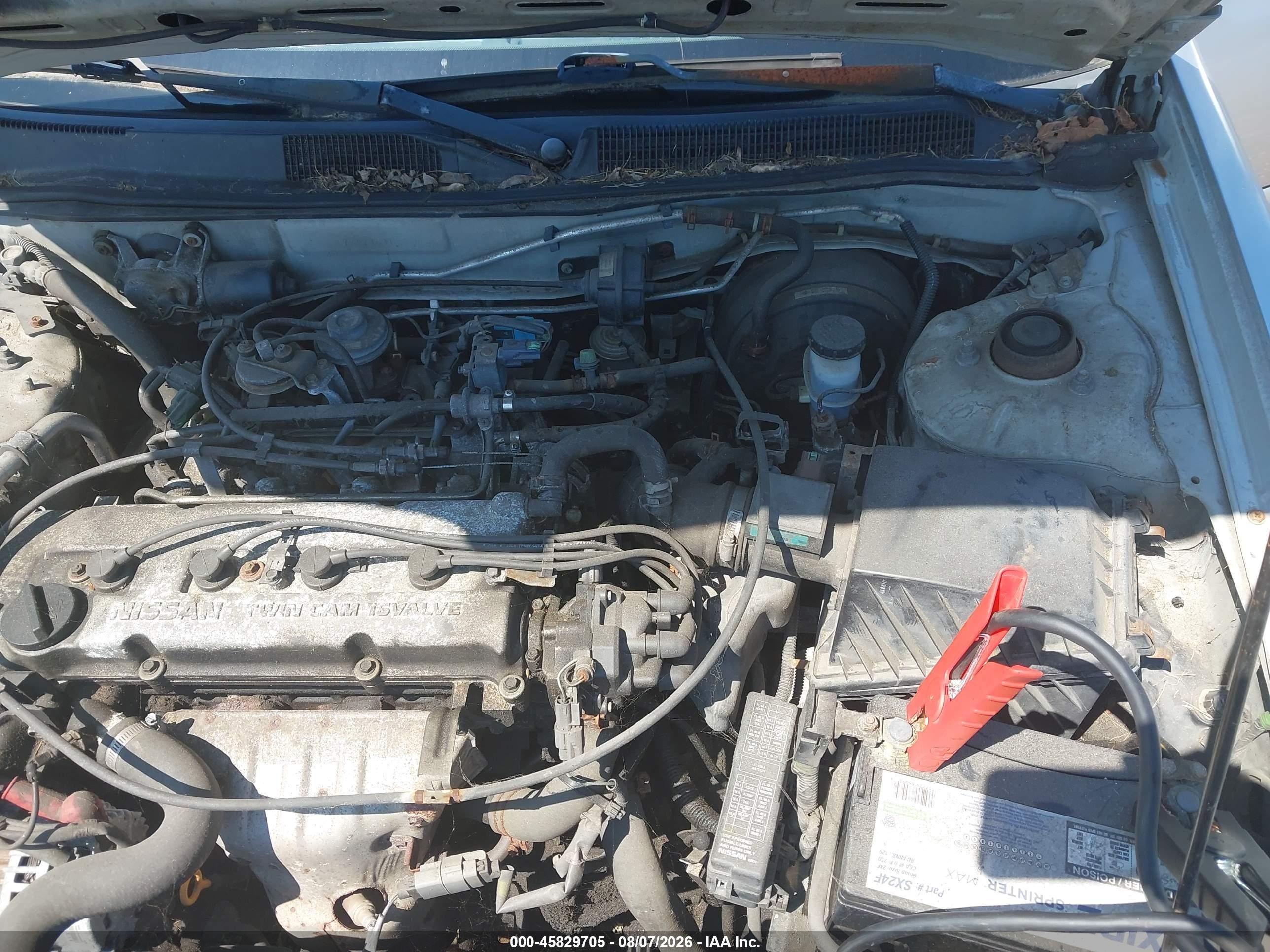 2000 Nissan Altima Xe/gxe/se/gle Silver vin: 1N4DL01DOYC174841