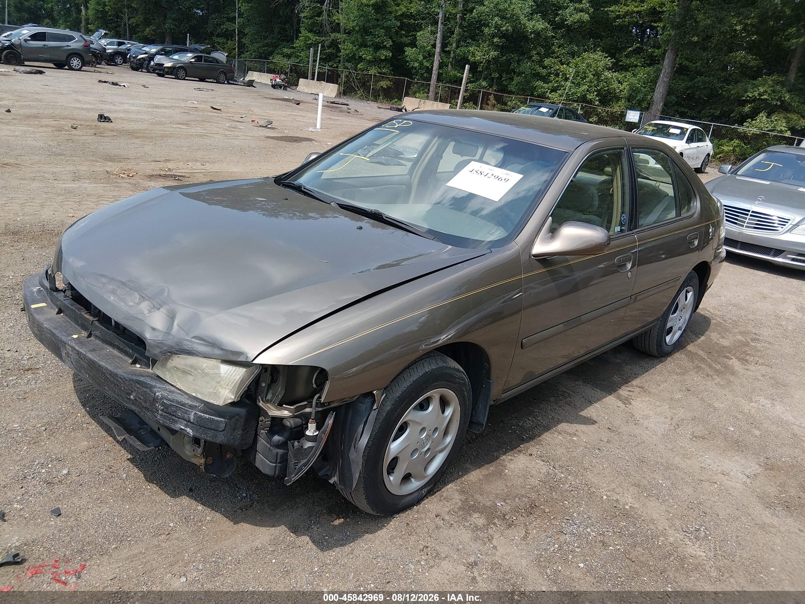 1999 Nissan Altima Gle/gxe/se/se-l/xe Gold vin: 1N4DL01DXXC100213