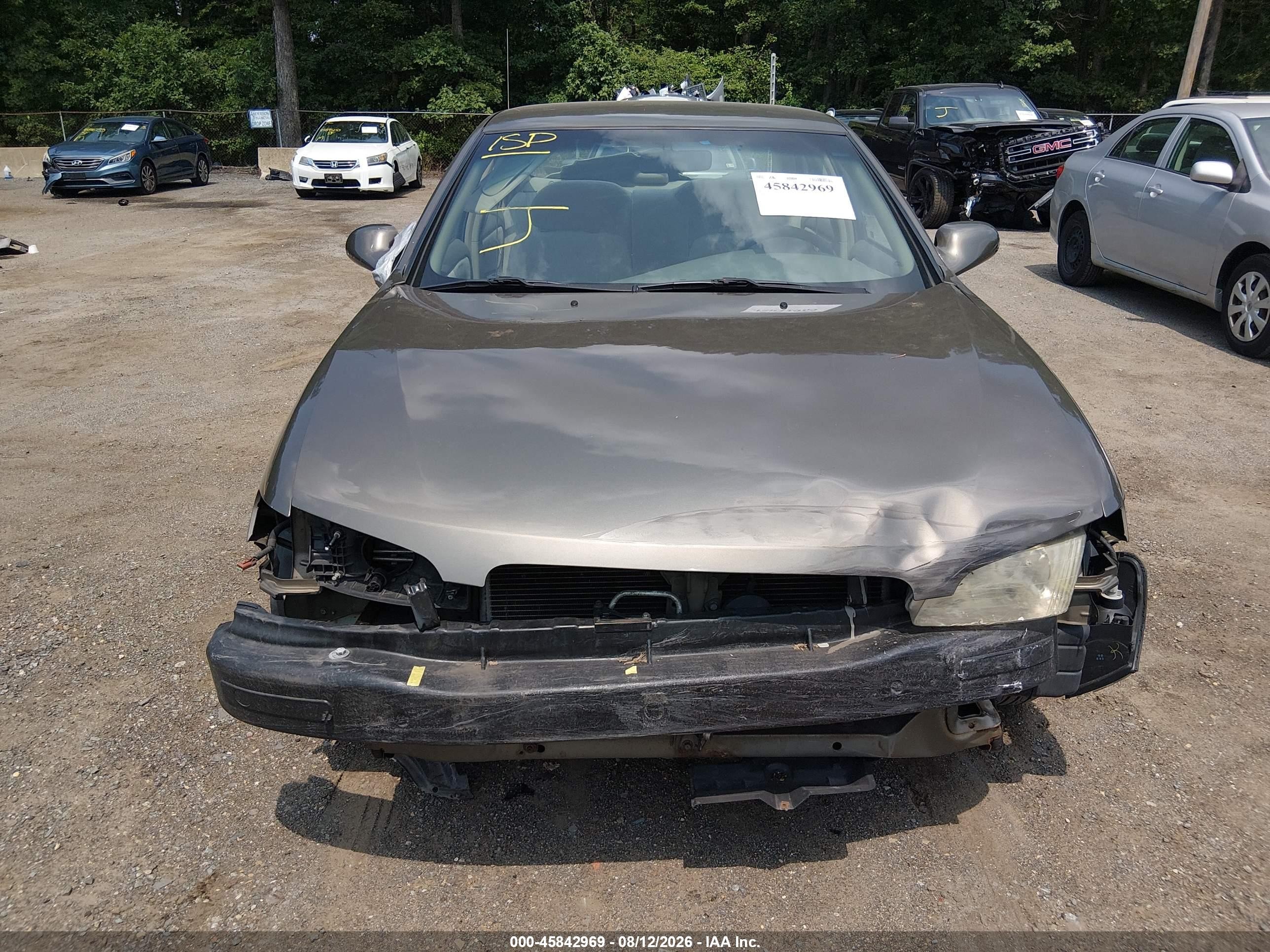 1999 Nissan Altima Gle/gxe/se/se-l/xe Gold vin: 1N4DL01DXXC100213