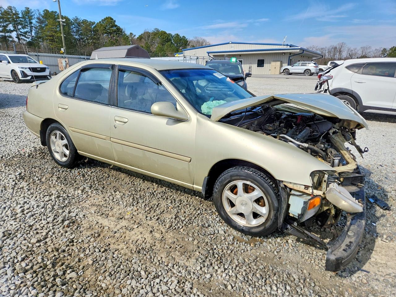 1999 Nissan Altima Xe Кремовый vin: 1N4DL01DXXC240570