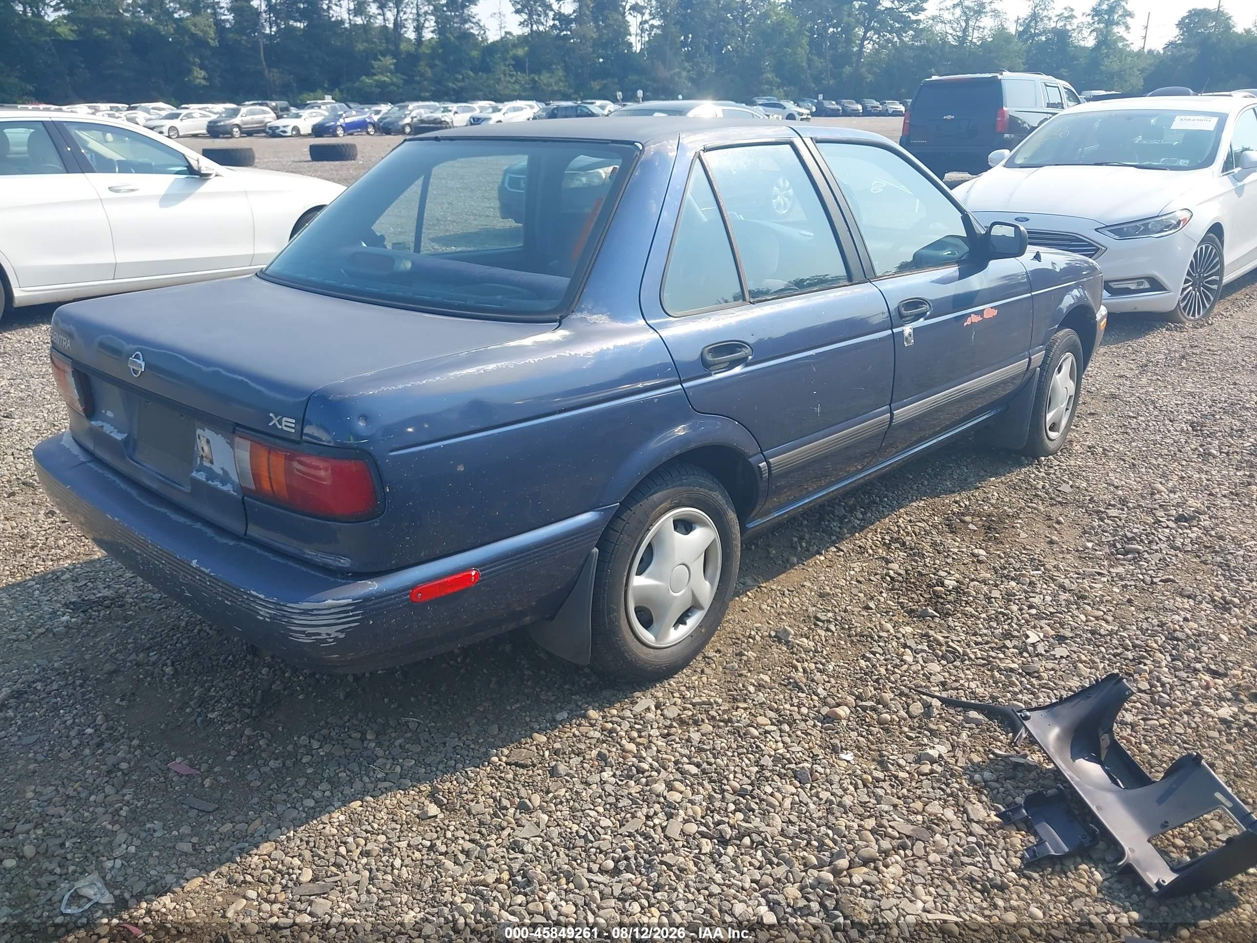 1994 Nissan Sentra E/xe/gxe/le Blue vin: 1N4EB31P1RC726657