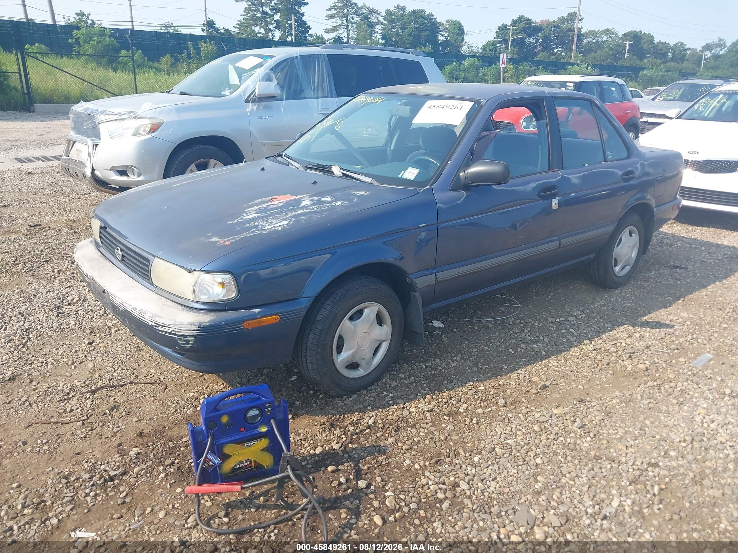 1994 Nissan Sentra E/xe/gxe/le Blue vin: 1N4EB31P1RC726657