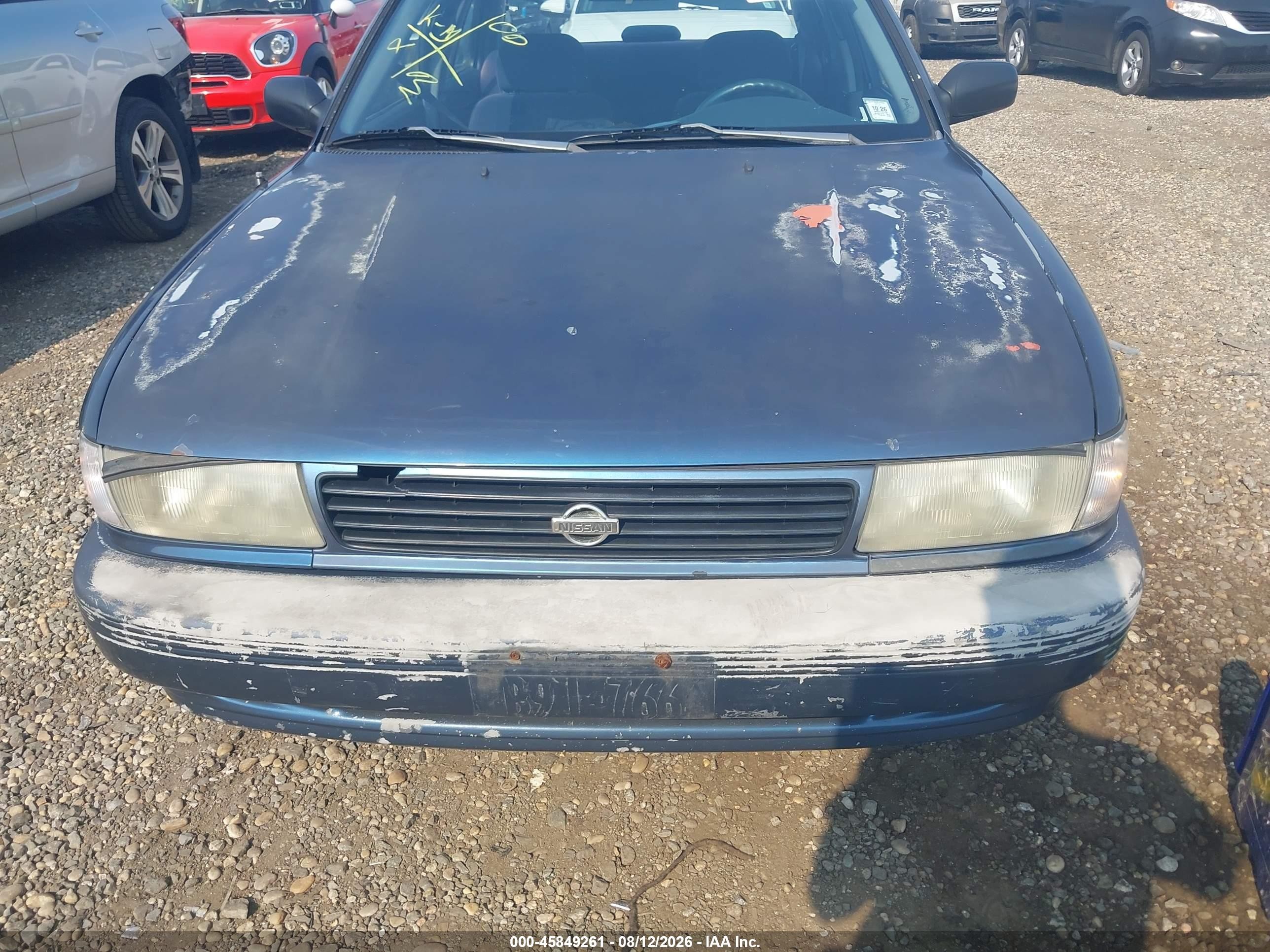 1994 Nissan Sentra E/xe/gxe/le Blue vin: 1N4EB31P1RC726657