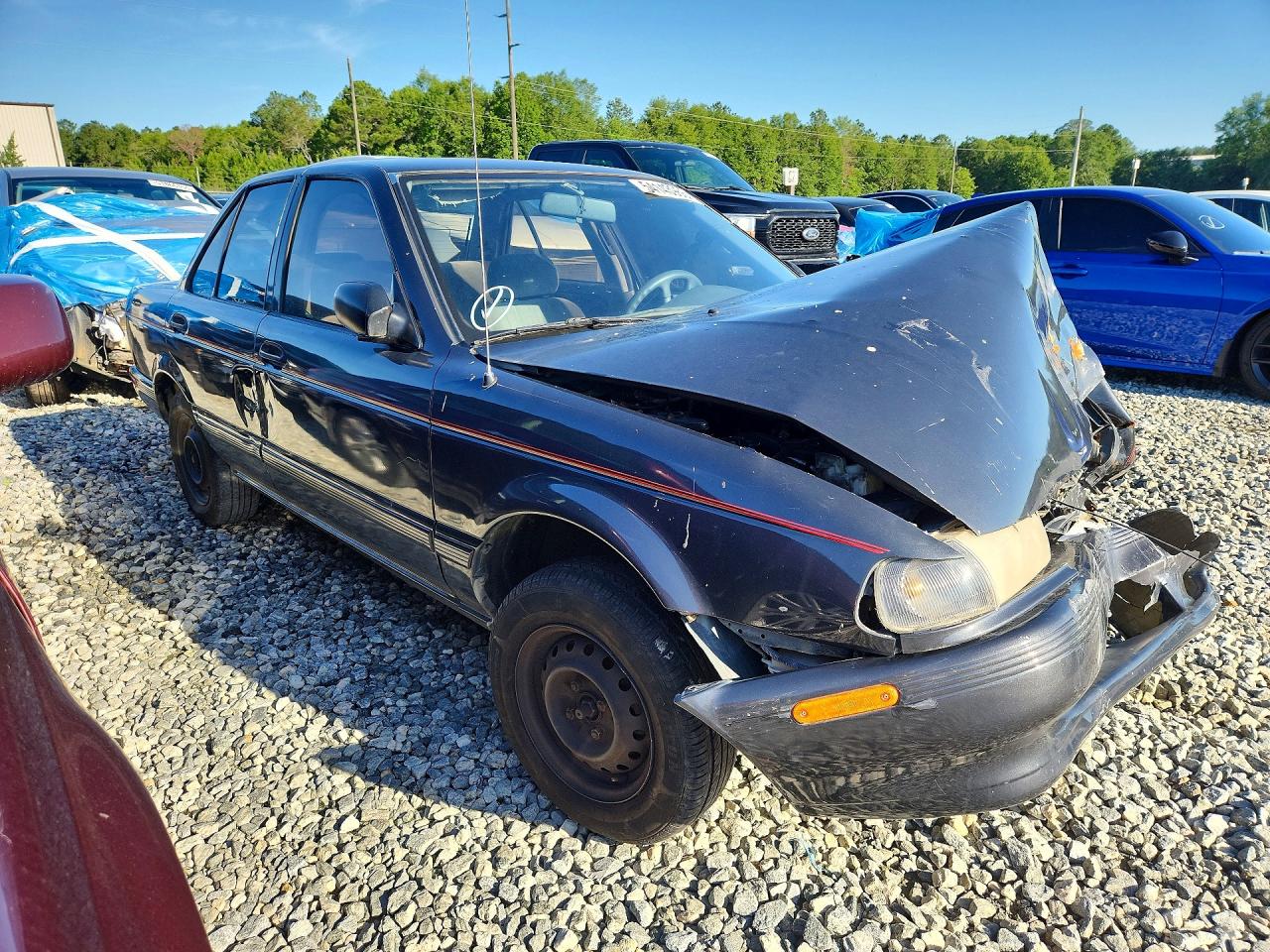 1994 Nissan Sentra E Black vin: 1N4EB31P2RC776998