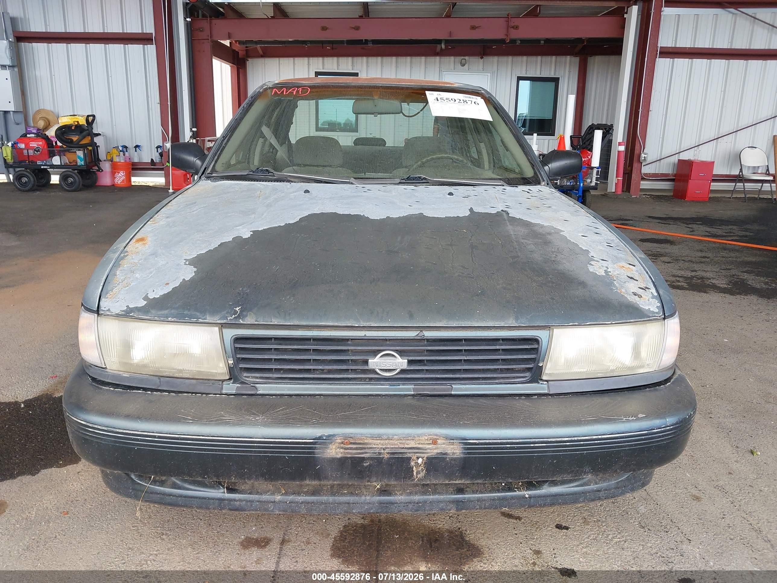 1994 Nissan Sentra E/xe/gxe/le Green vin: 1N4EB31P5RC757538