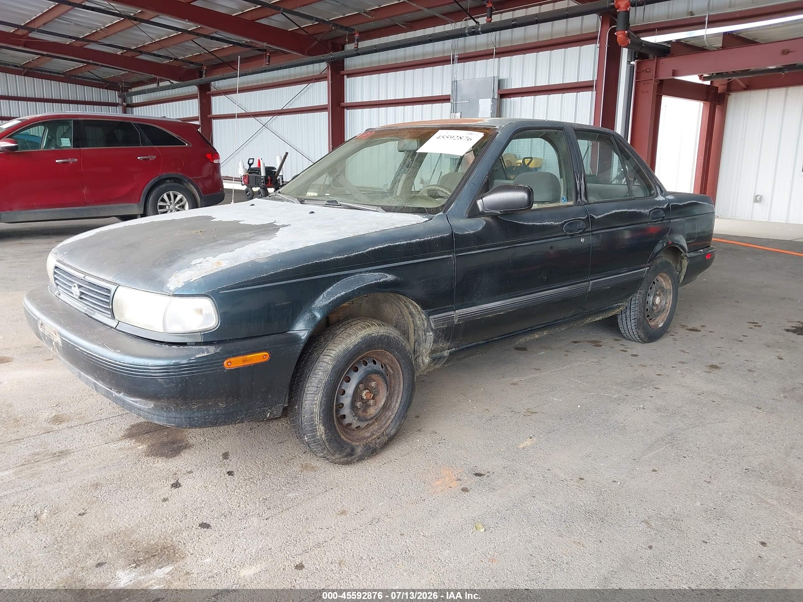 1994 Nissan Sentra E/xe/gxe/le Green vin: 1N4EB31P5RC757538