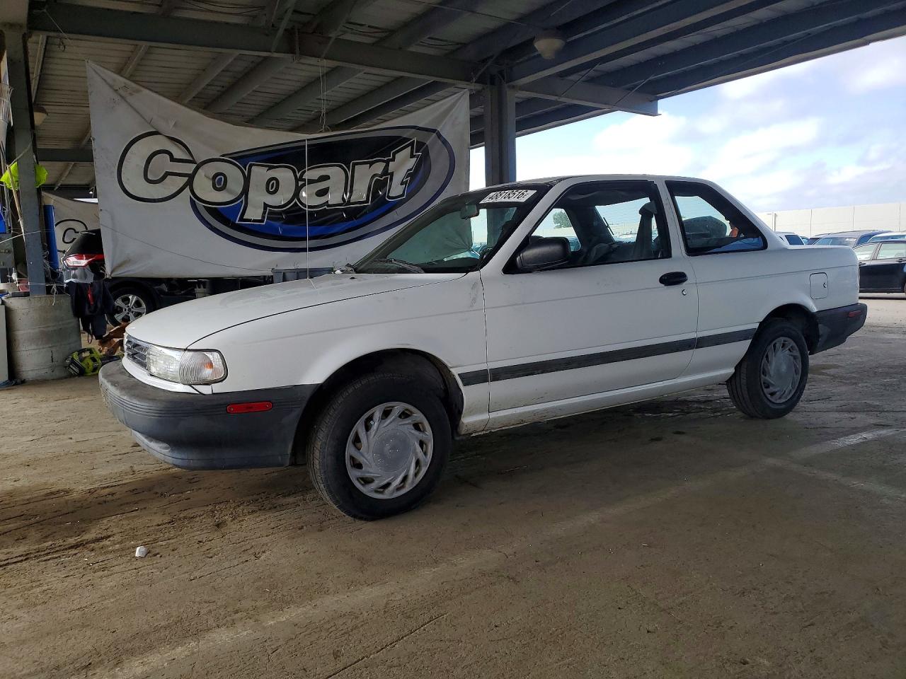 1992 Nissan Sentra E White vin: 1N4EB32A0NC742076