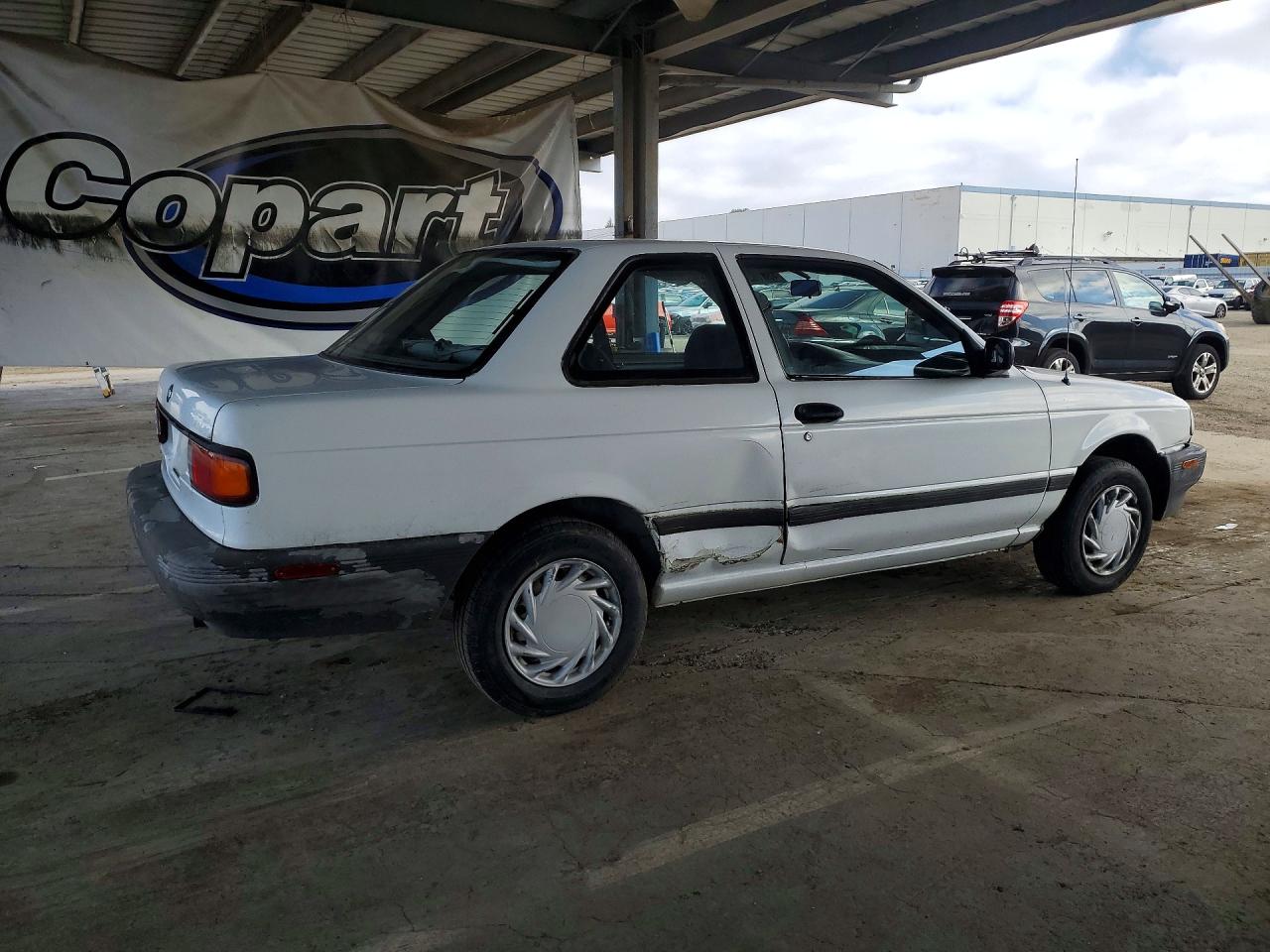 1992 Nissan Sentra E White vin: 1N4EB32A0NC742076