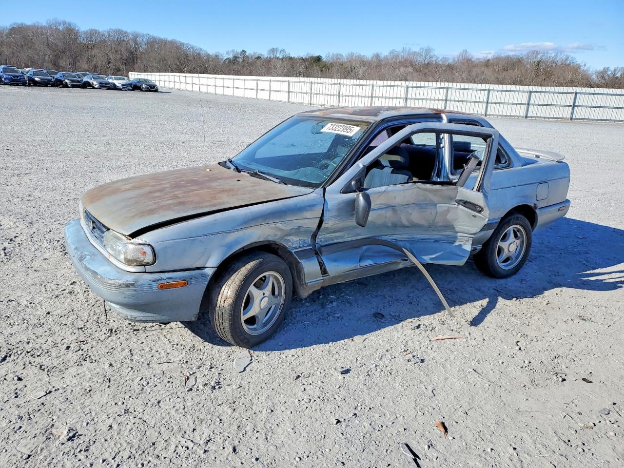 1992 Nissan Sentra Silver vin: 1N4EB32A2NC760739
