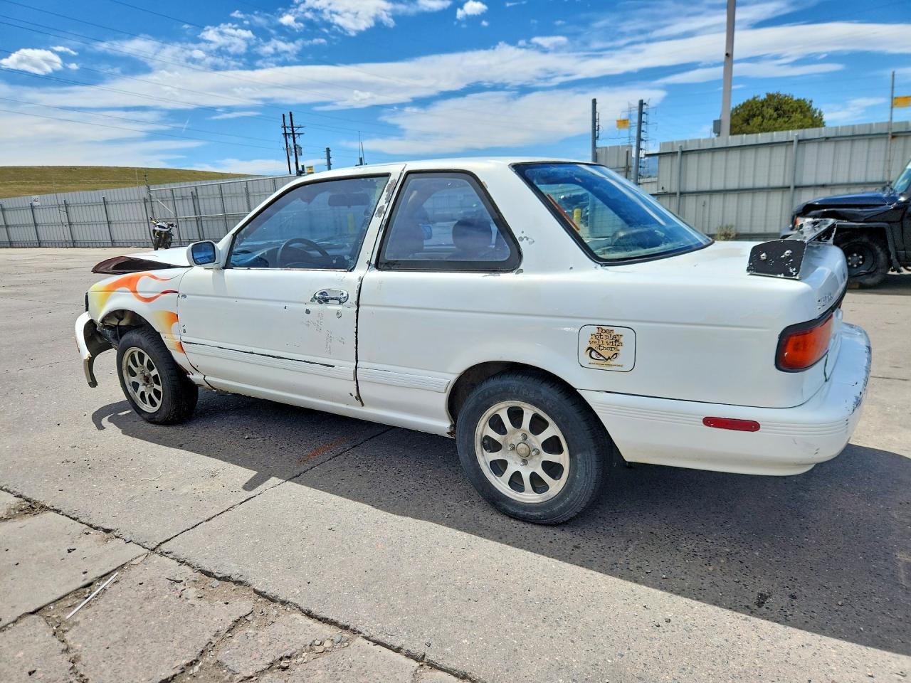 1992 Nissan Sentra White vin: 1N4EB32A6NC737559