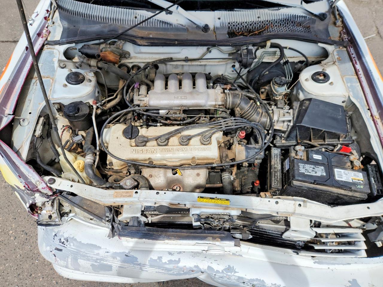 1992 Nissan Sentra White vin: 1N4EB32A6NC737559