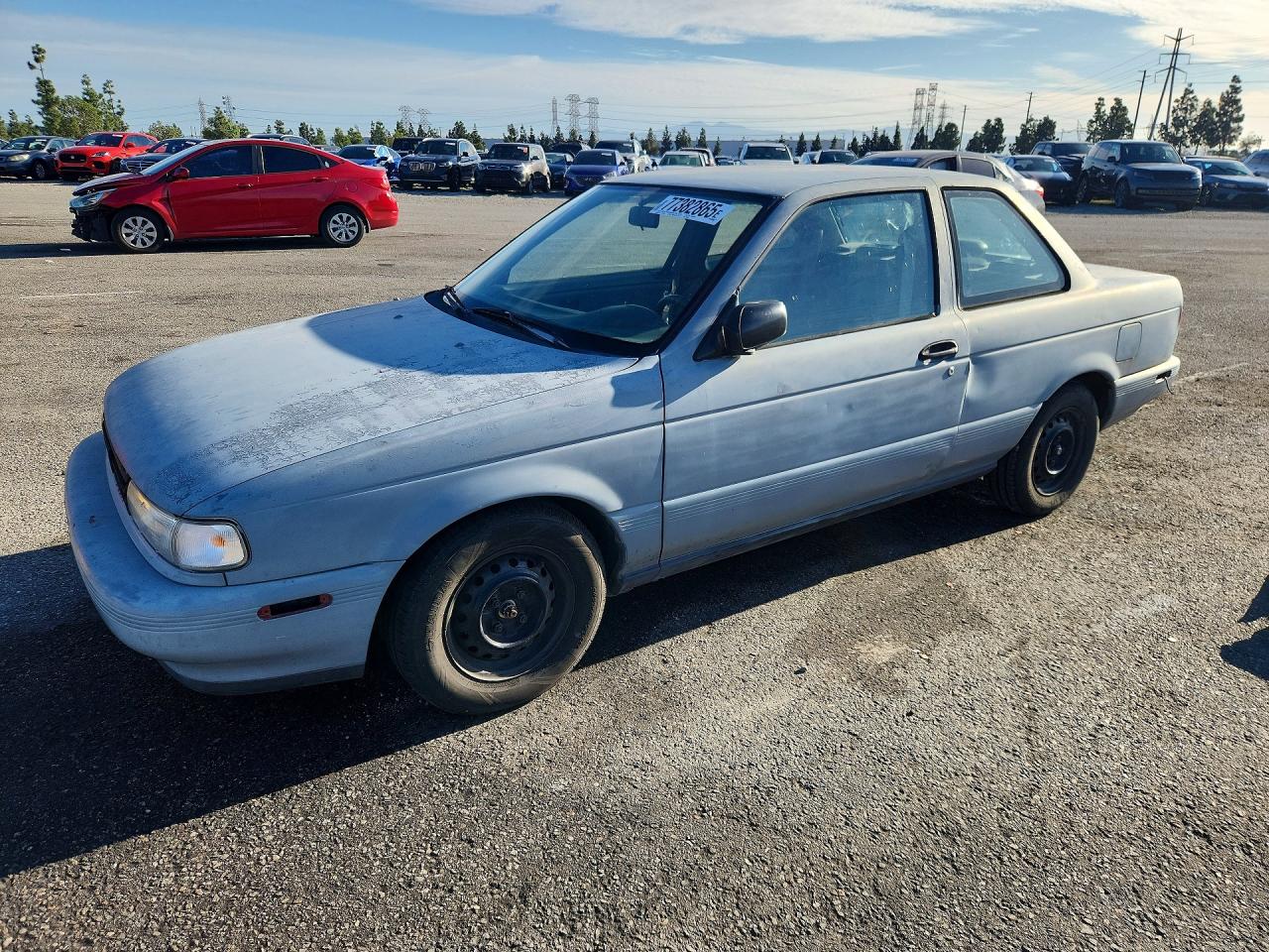 1992 Nissan Sentra Серый vin: 1N4EB32A6NC745399
