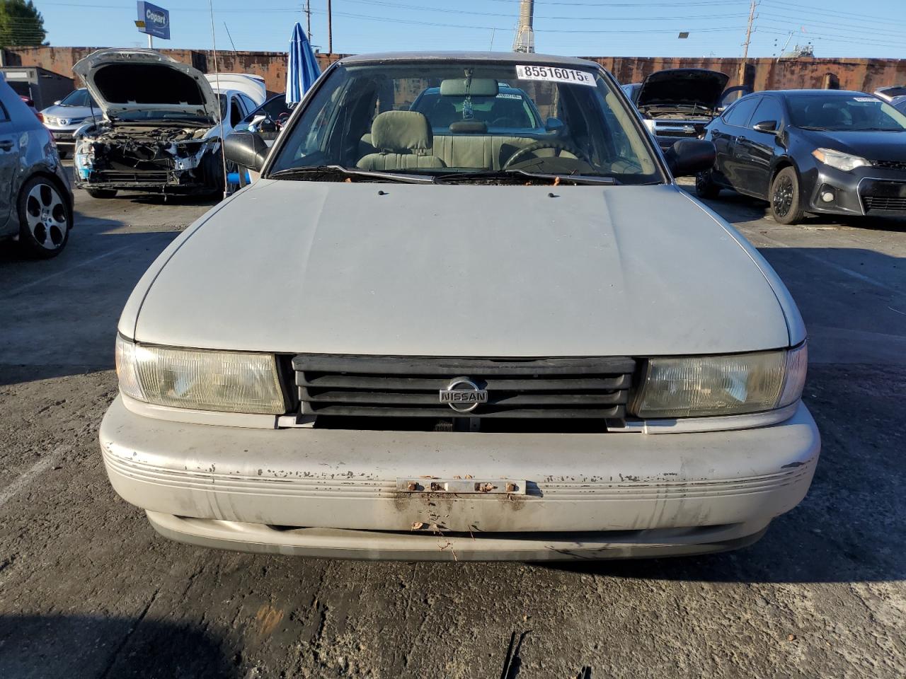 1993 Nissan Sentra E Silver vin: 1N4EB32A6PC727892