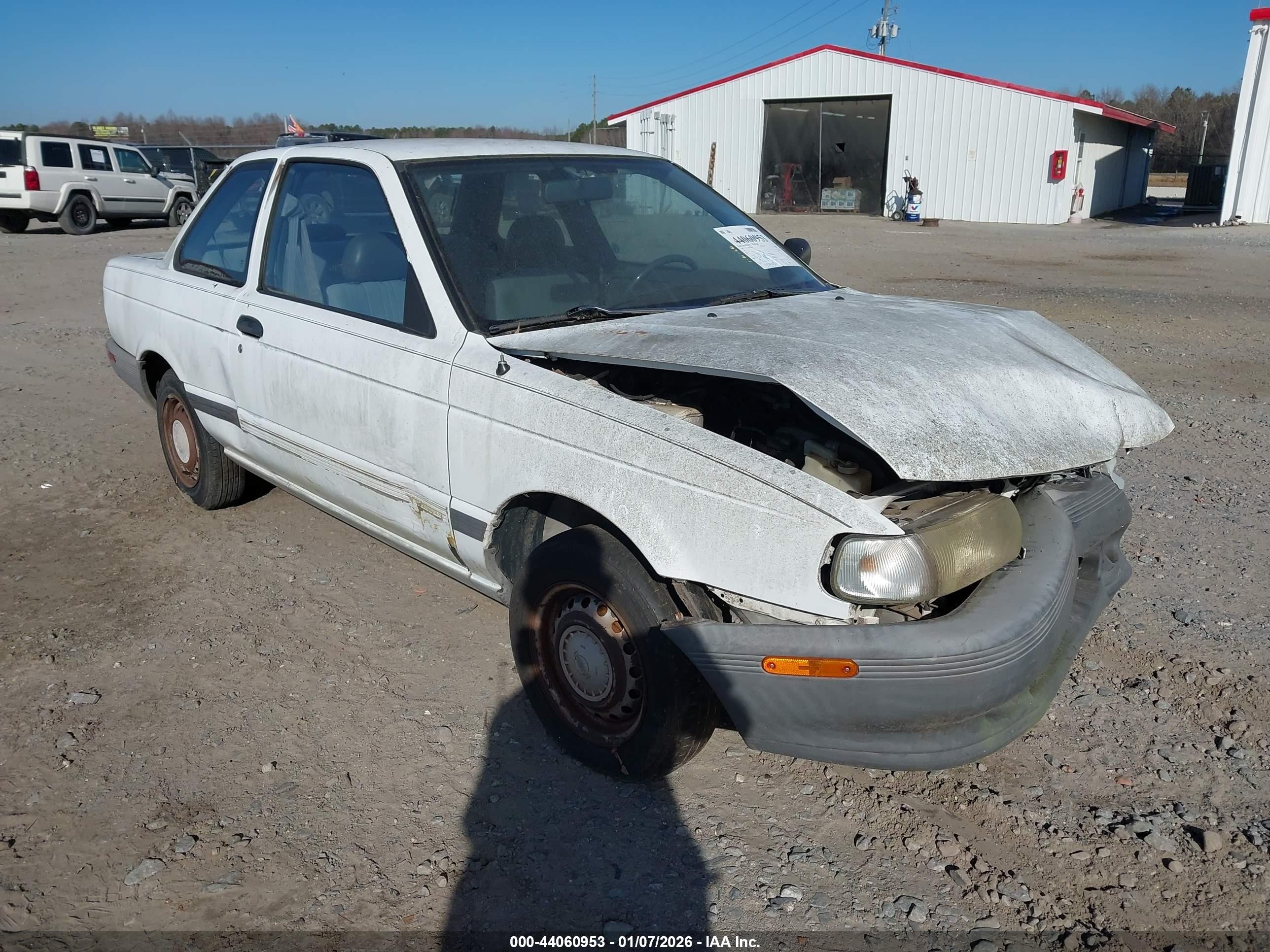1993 Nissan Sentra E/xe/se White vin: 1N4EB32A6PC794802