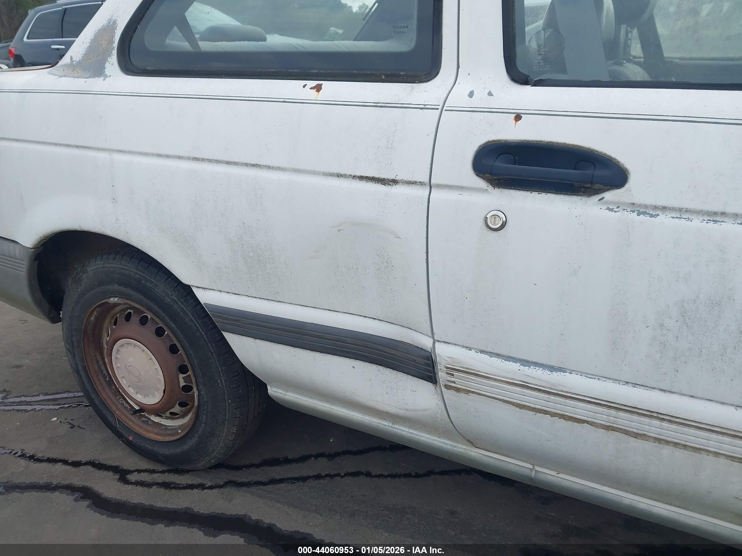 1993 Nissan Sentra E/xe/se White vin: 1N4EB32A6PC794802