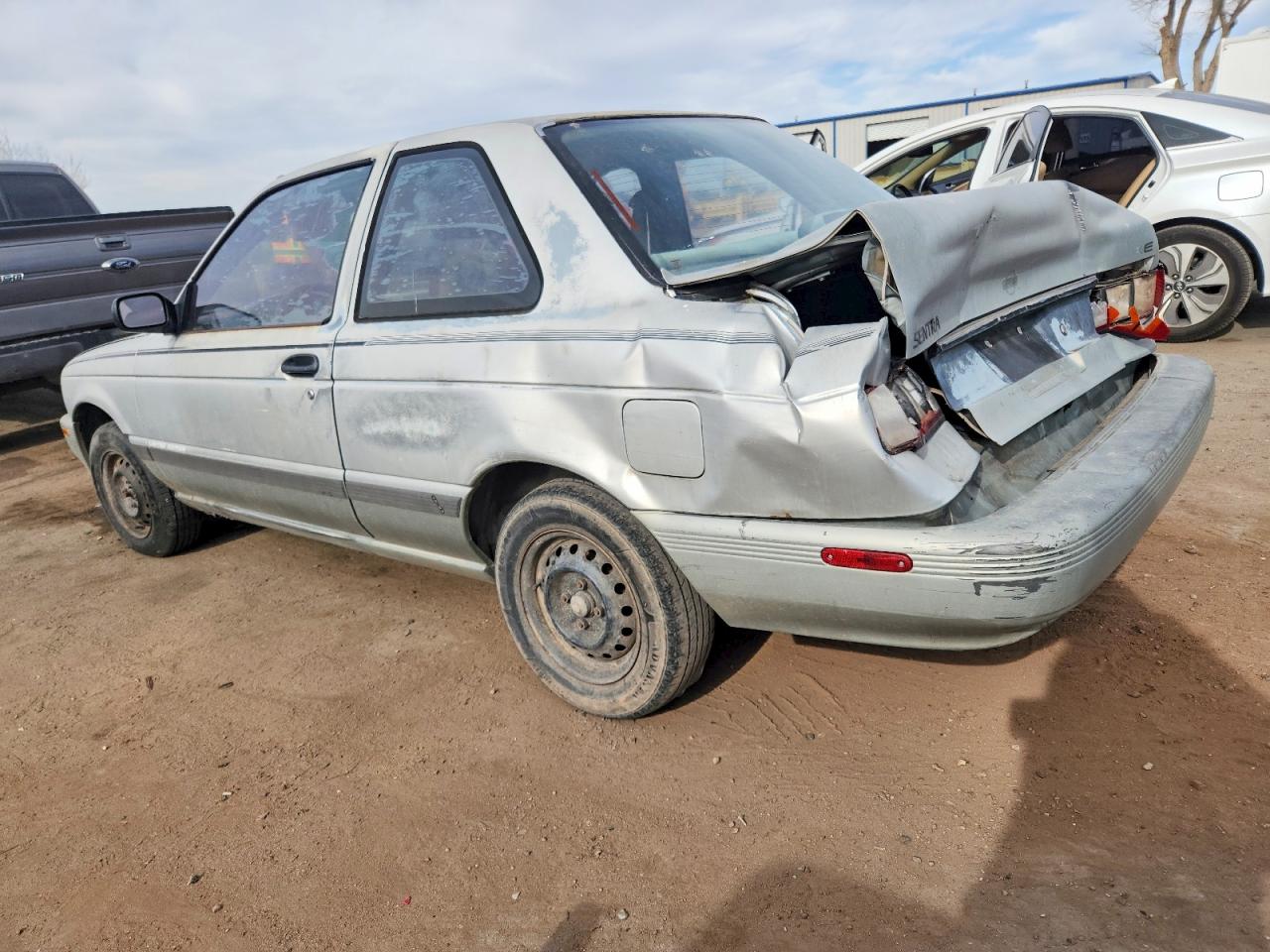 1993 Nissan Sentra E Gray vin: 1N4EB32A6PC811761