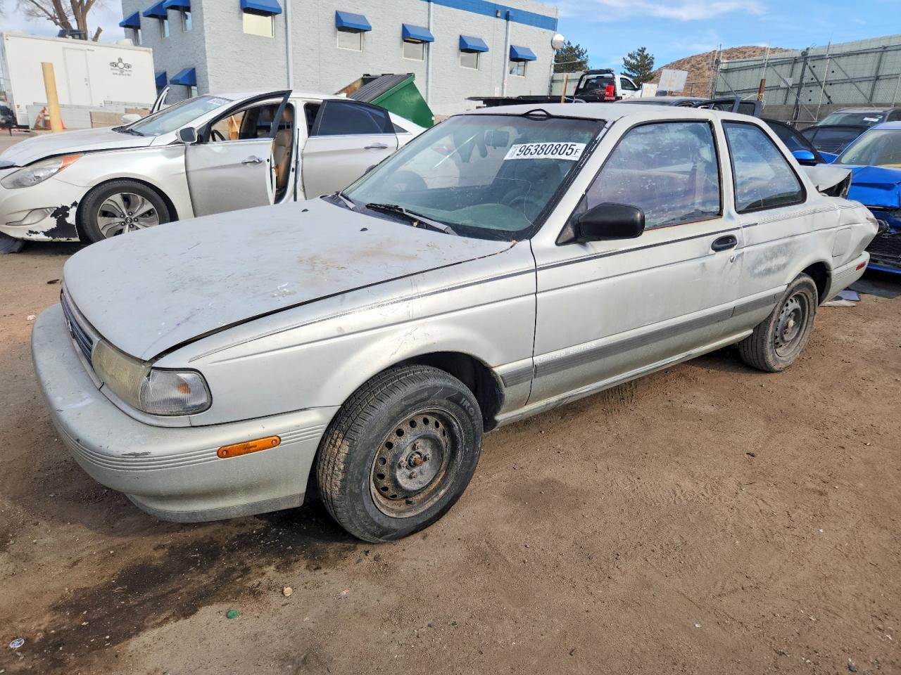 1993 Nissan Sentra E Gray vin: 1N4EB32A6PC811761