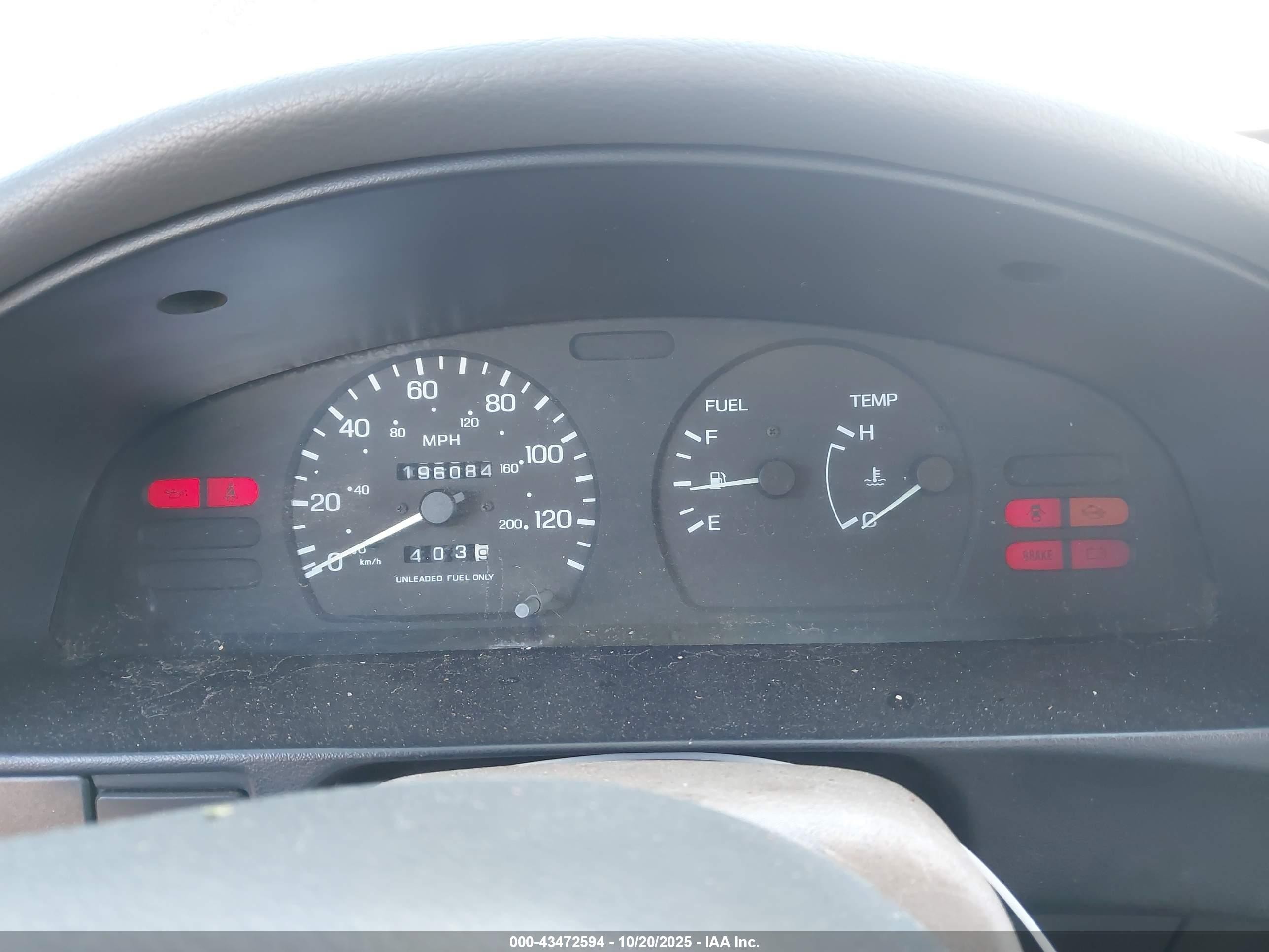 1993 Nissan Sentra E/xe/se Red vin: 1N4EB32A8PC701505