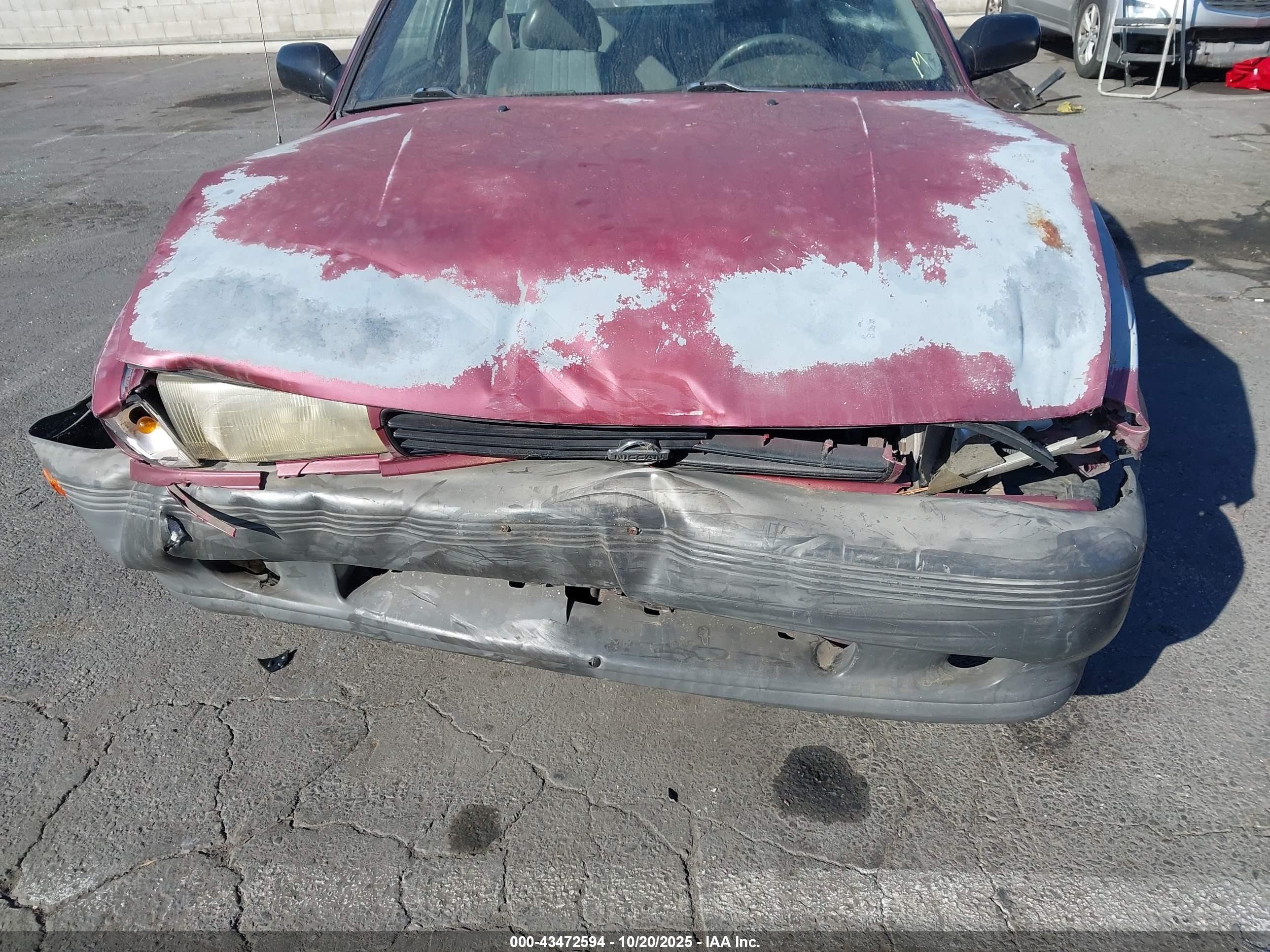 1993 Nissan Sentra E/xe/se Red vin: 1N4EB32A8PC701505