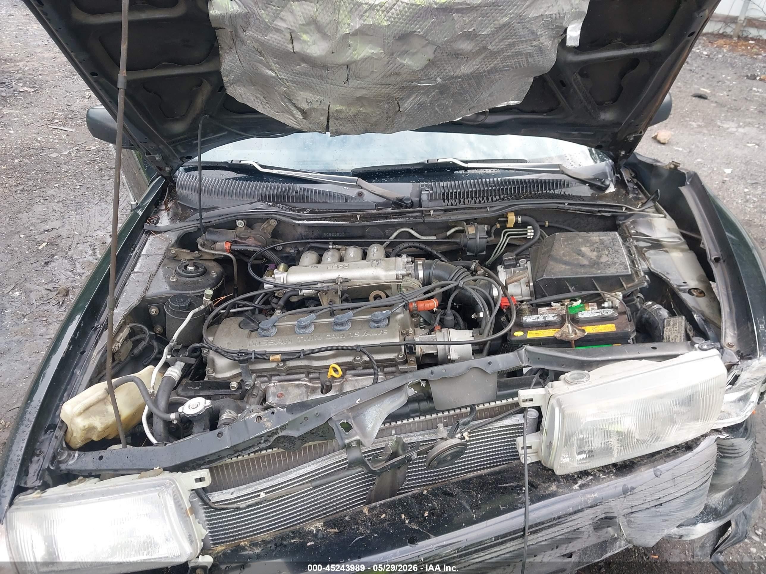 1994 Nissan Sentra E/xe/se/le Black vin: 1N4EB32A9RC825883