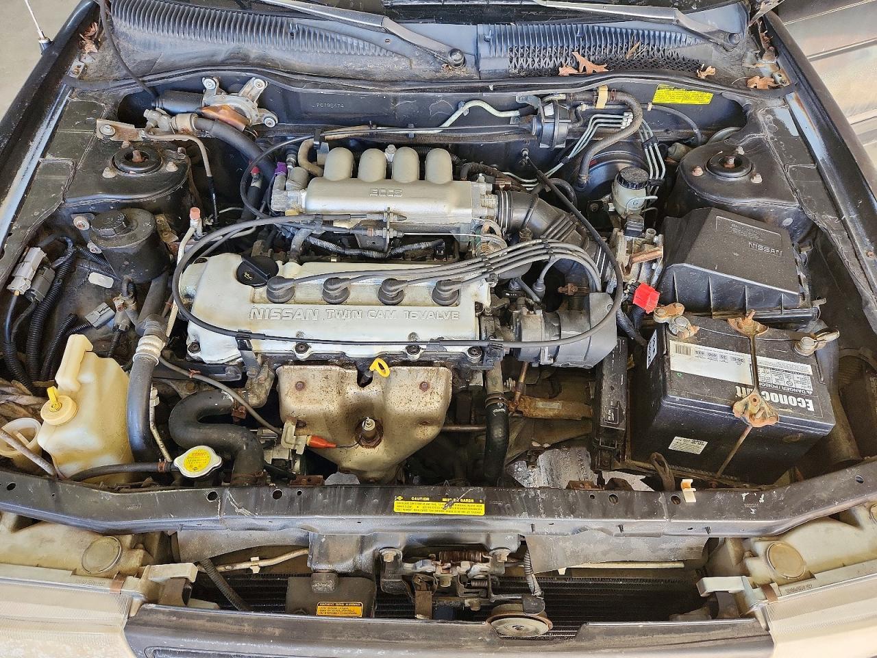 1993 Nissan Sentra E Черный vin: 1N4EB32H2PC795474