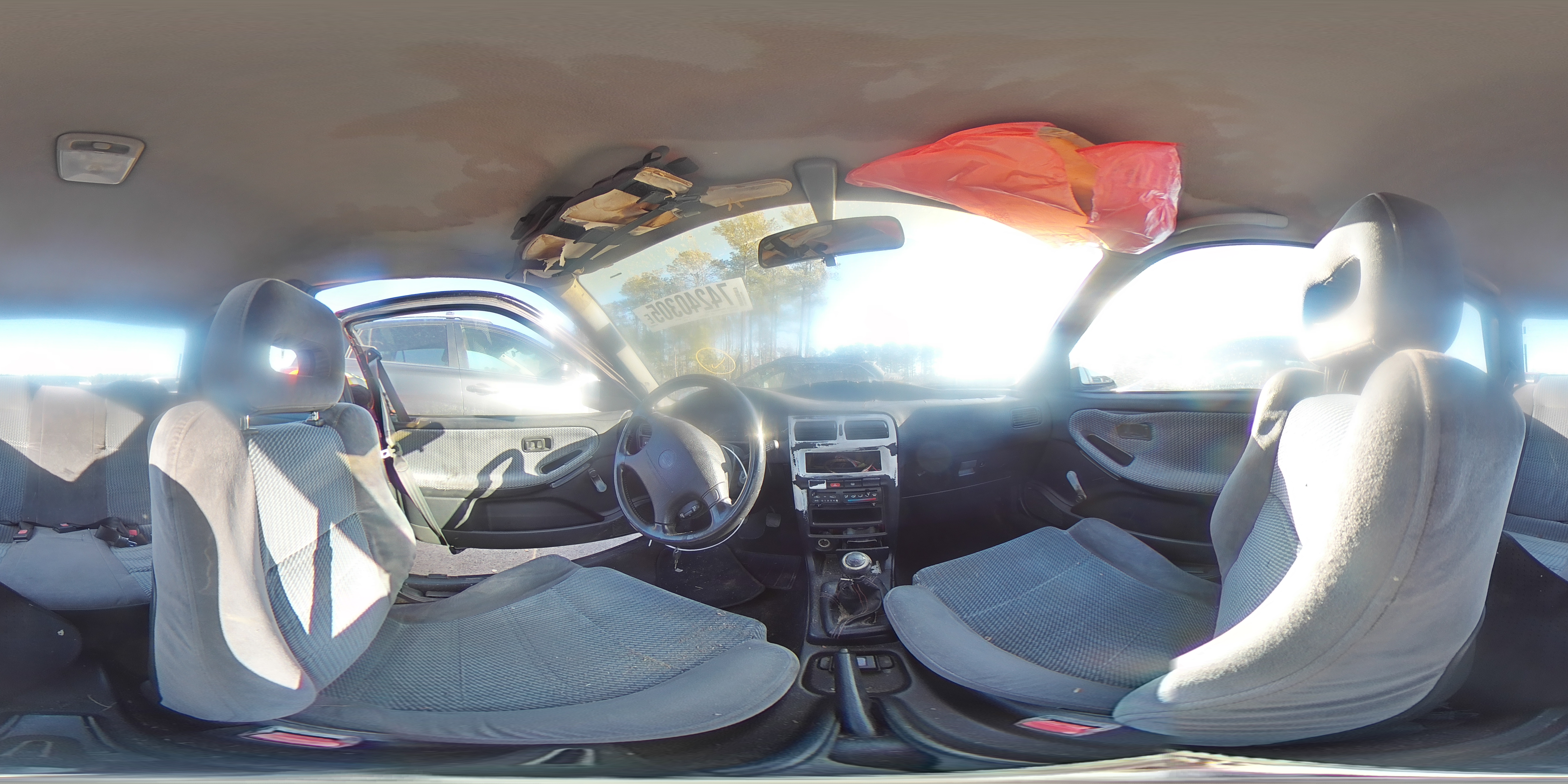 1993 Nissan Sentra E Черный vin: 1N4EB32H2PC795474