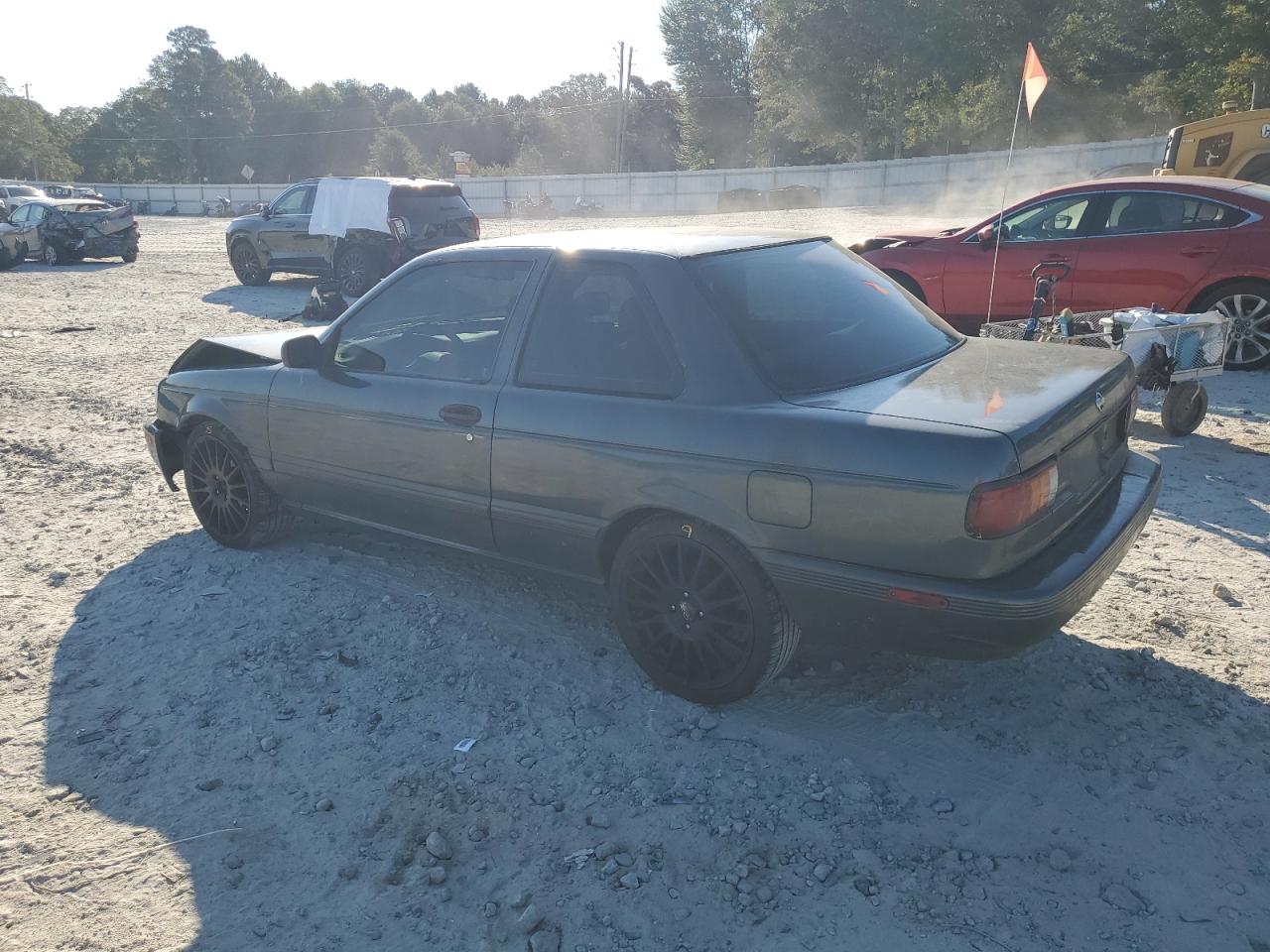 1993 Nissan Sentra E Green vin: 1N4EB32H5PC800599