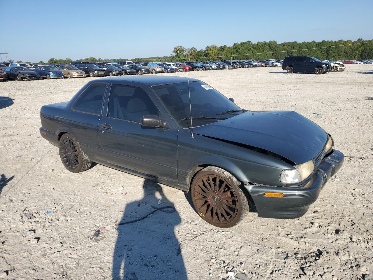 1993 Nissan Sentra E Green vin: 1N4EB32H5PC800599