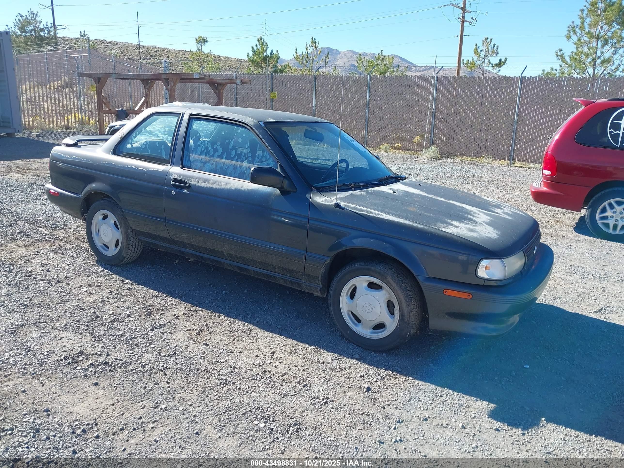 1993 Nissan Sentra Se-r Black vin: 1N4GB32A3PC762205