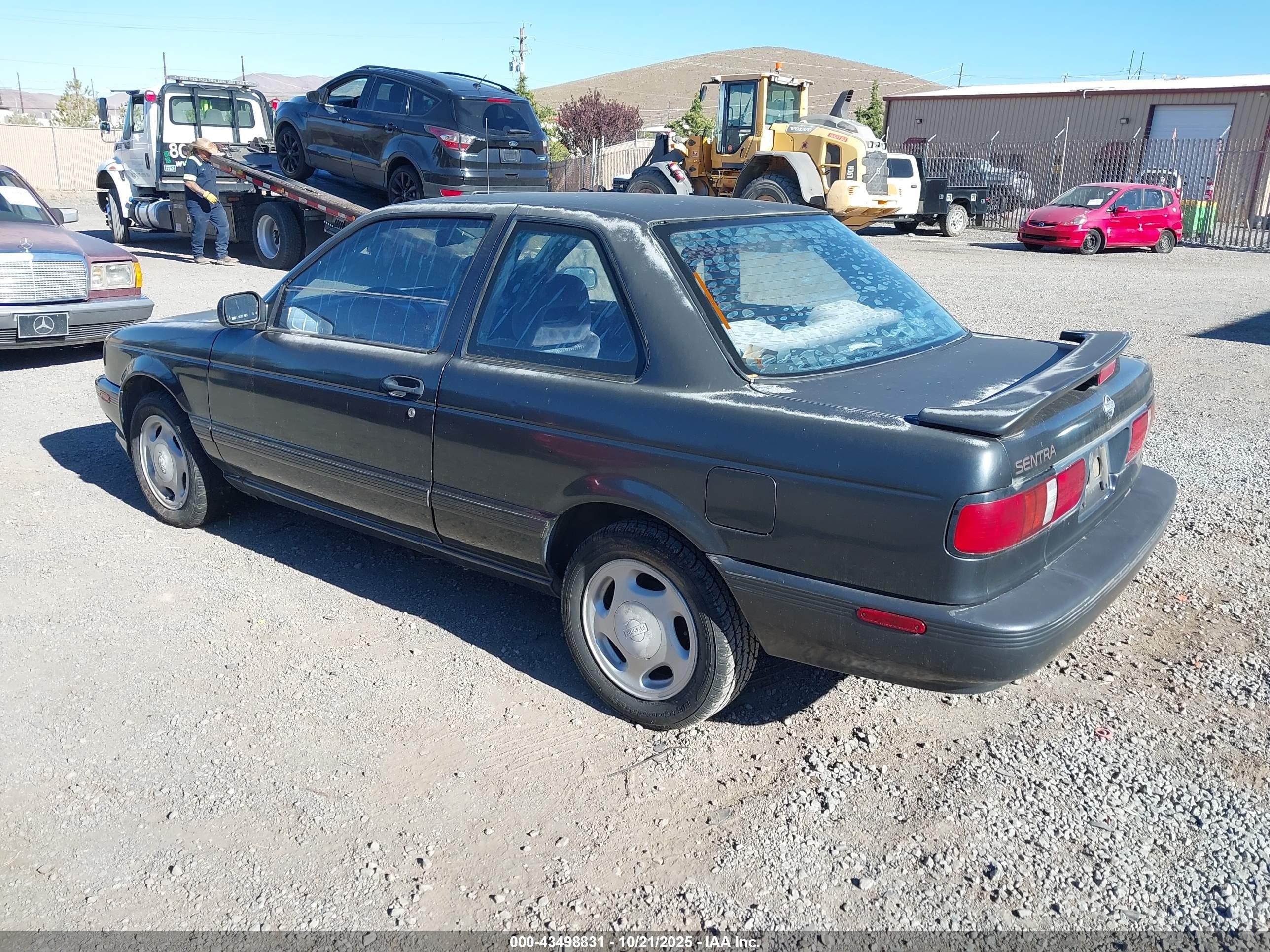 1993 Nissan Sentra Se-r Black vin: 1N4GB32A3PC762205